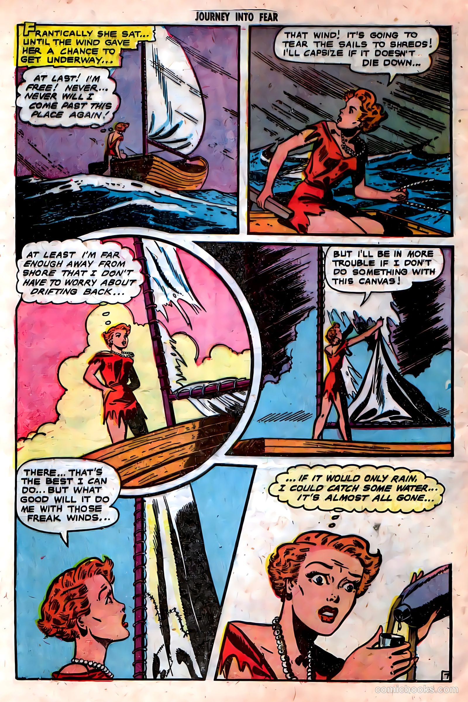 Journey into Fear #7 (1952) — page 32 of 36