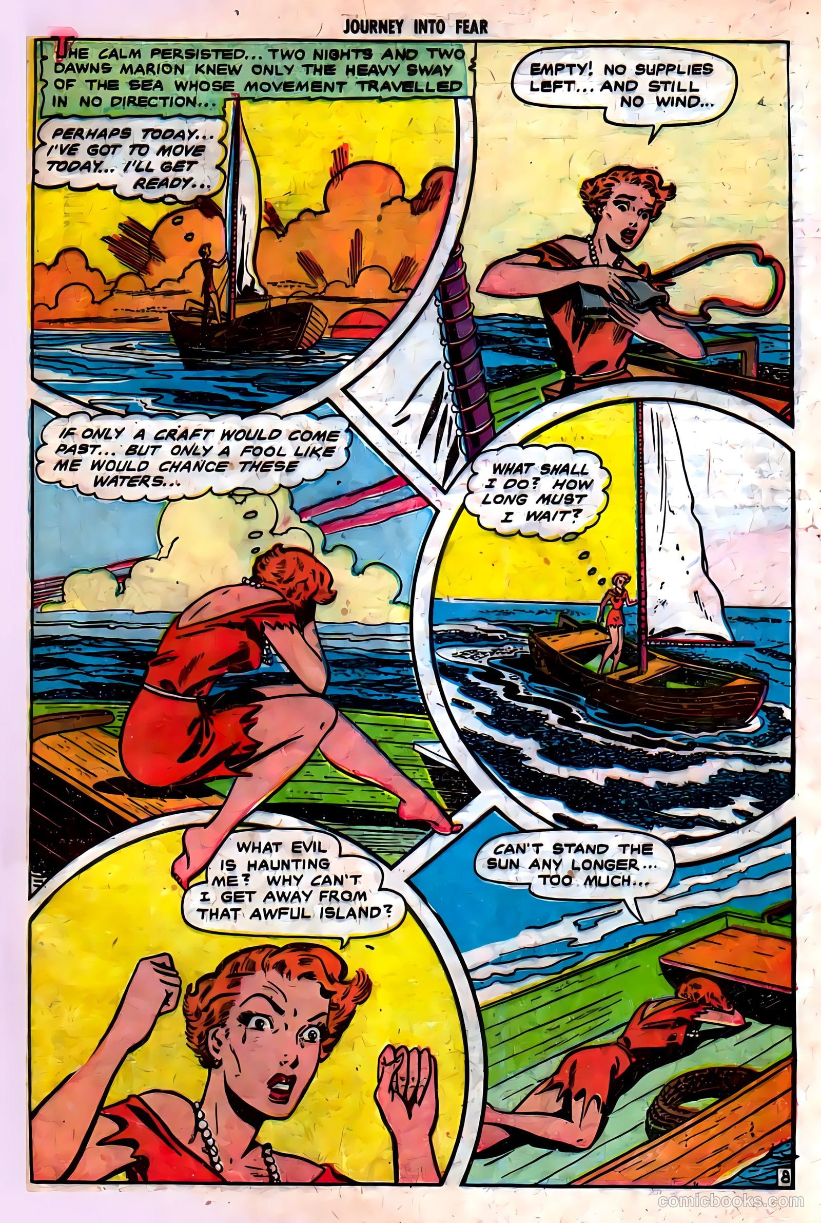 Journey into Fear #7 (1952) — page 33 of 36