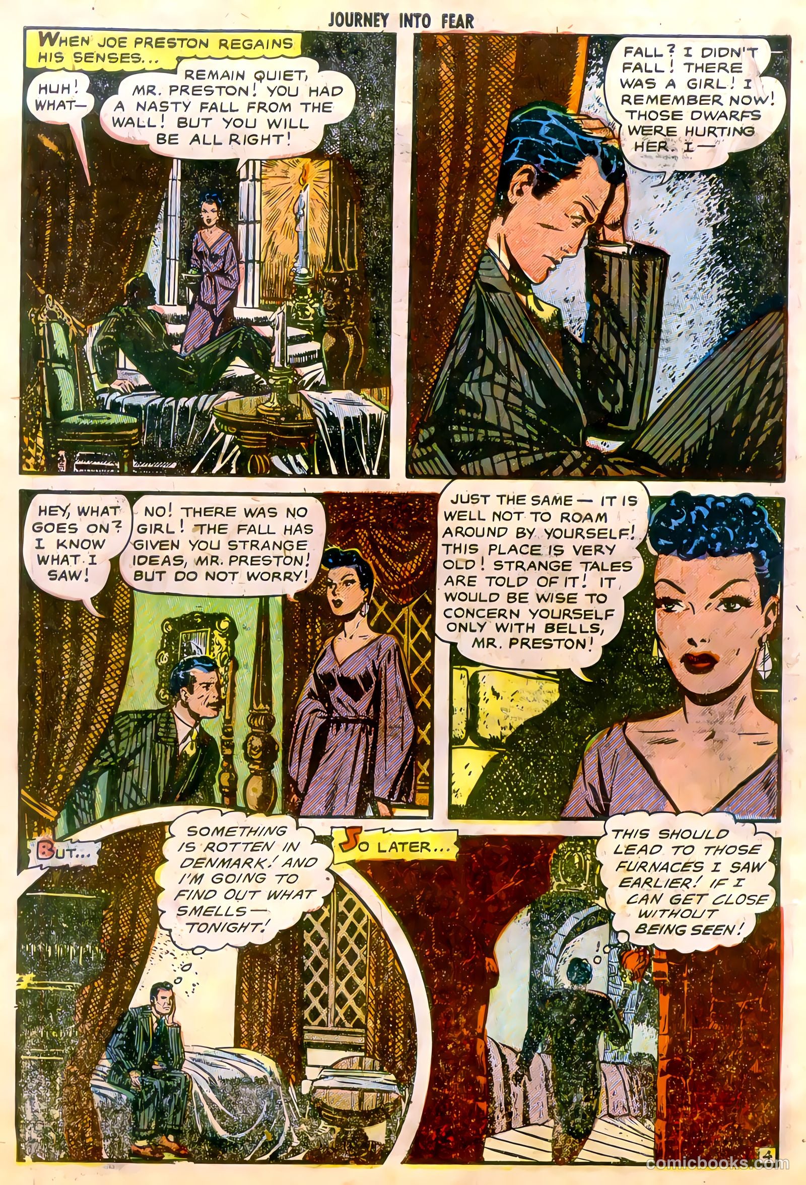 Journey into Fear #8 (1951) — page 5 of 33