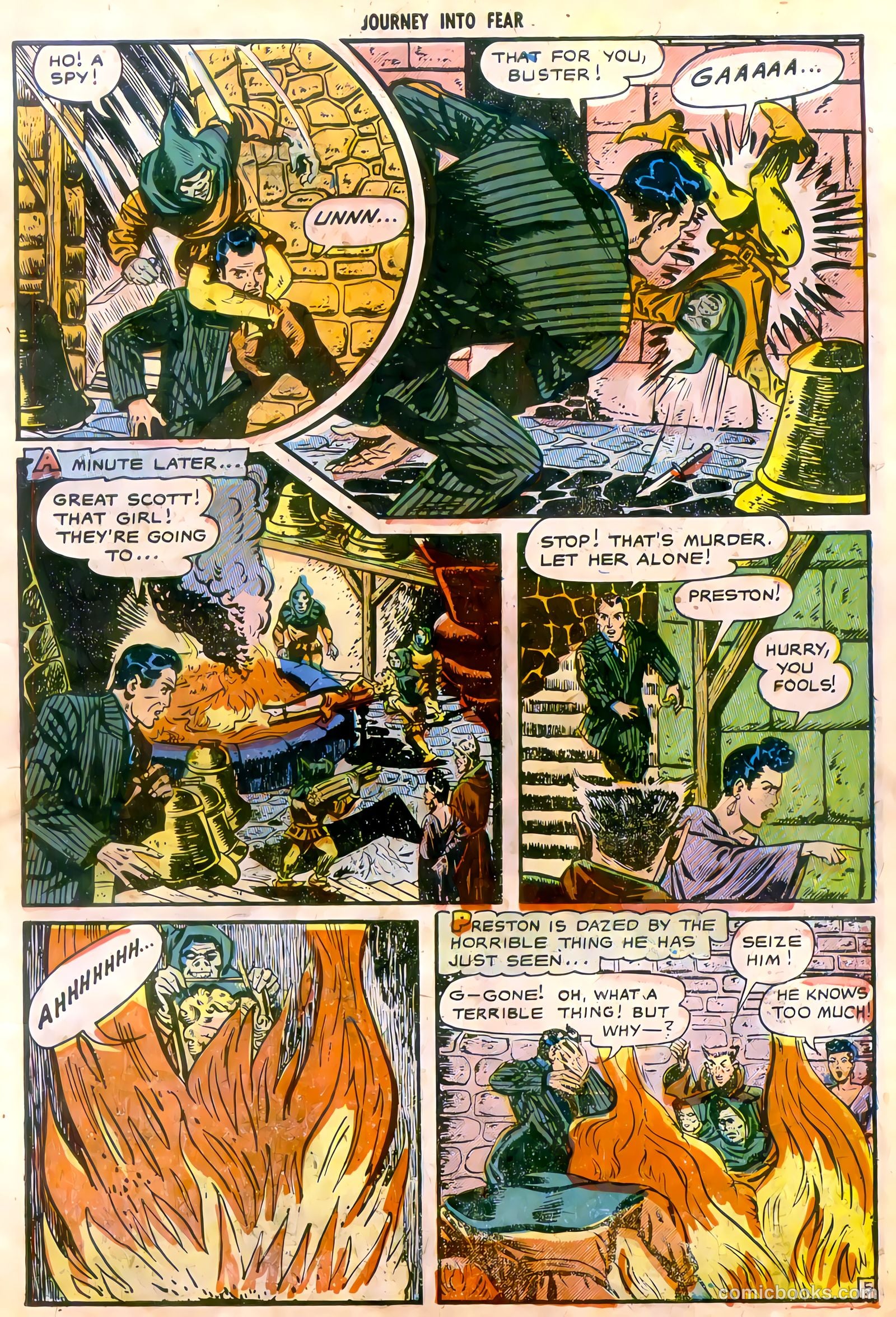 Journey into Fear #8 (1951) — page 6 of 33