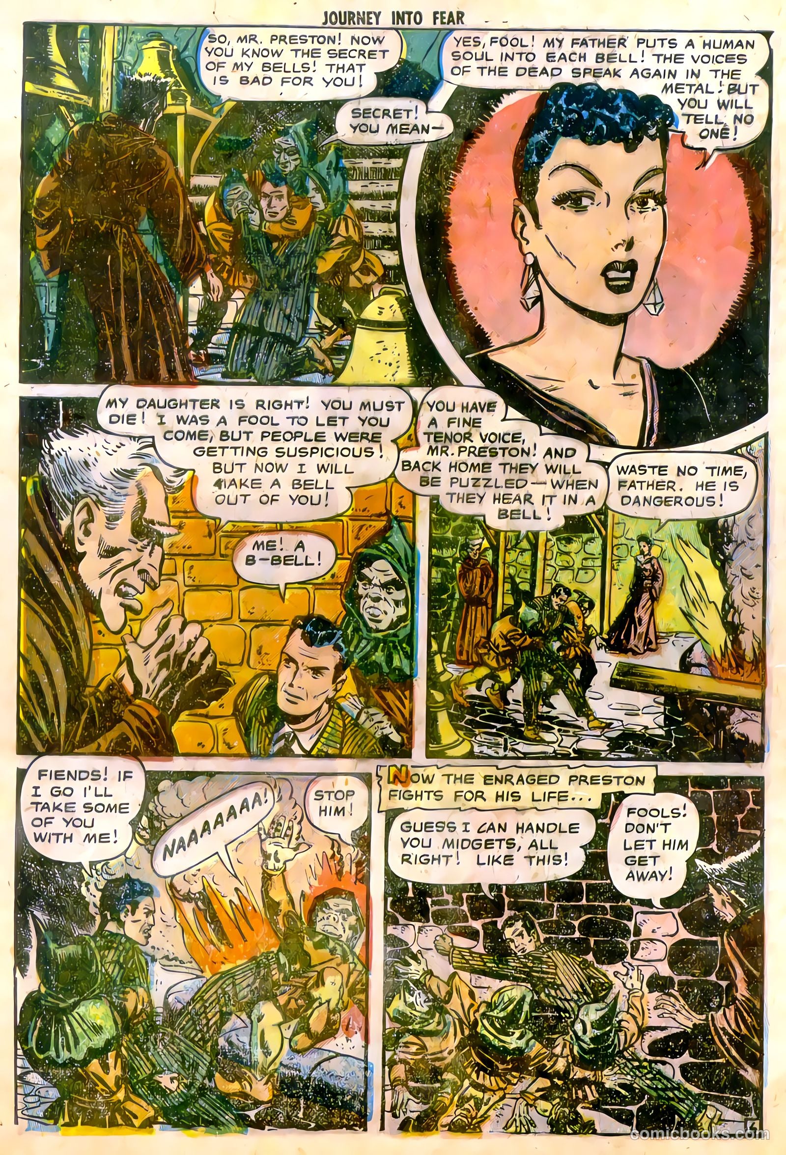 Journey into Fear #8 (1951) — page 7 of 33