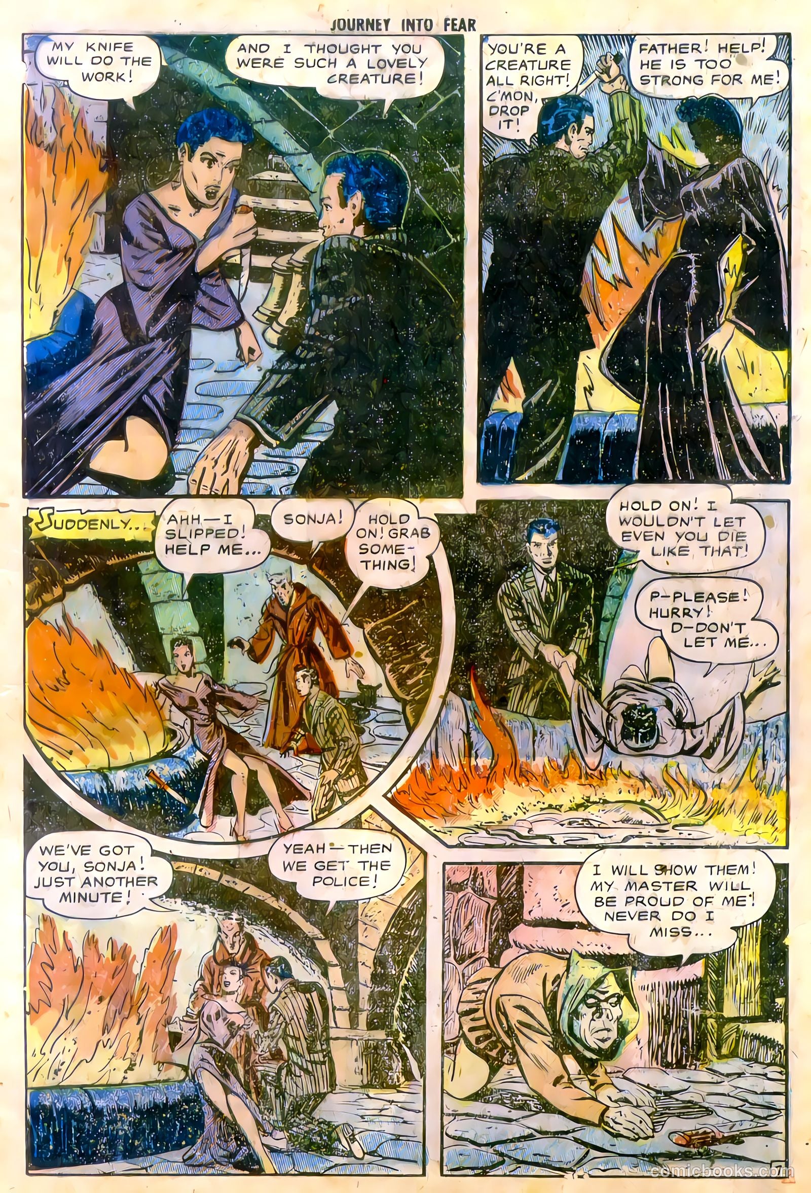 Journey into Fear #8 (1951) — page 8 of 33