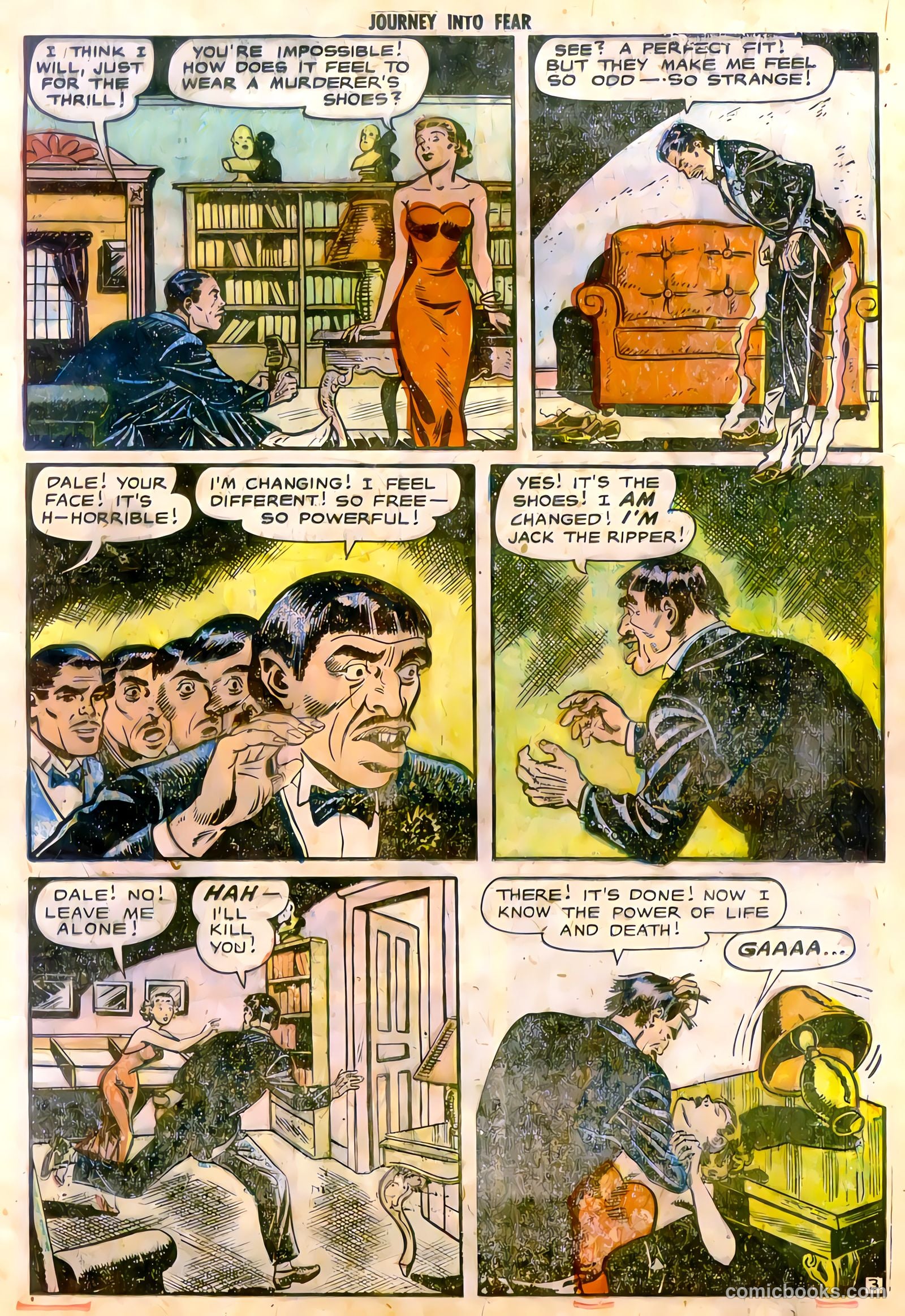 Journey into Fear #8 (1951) — page 12 of 33