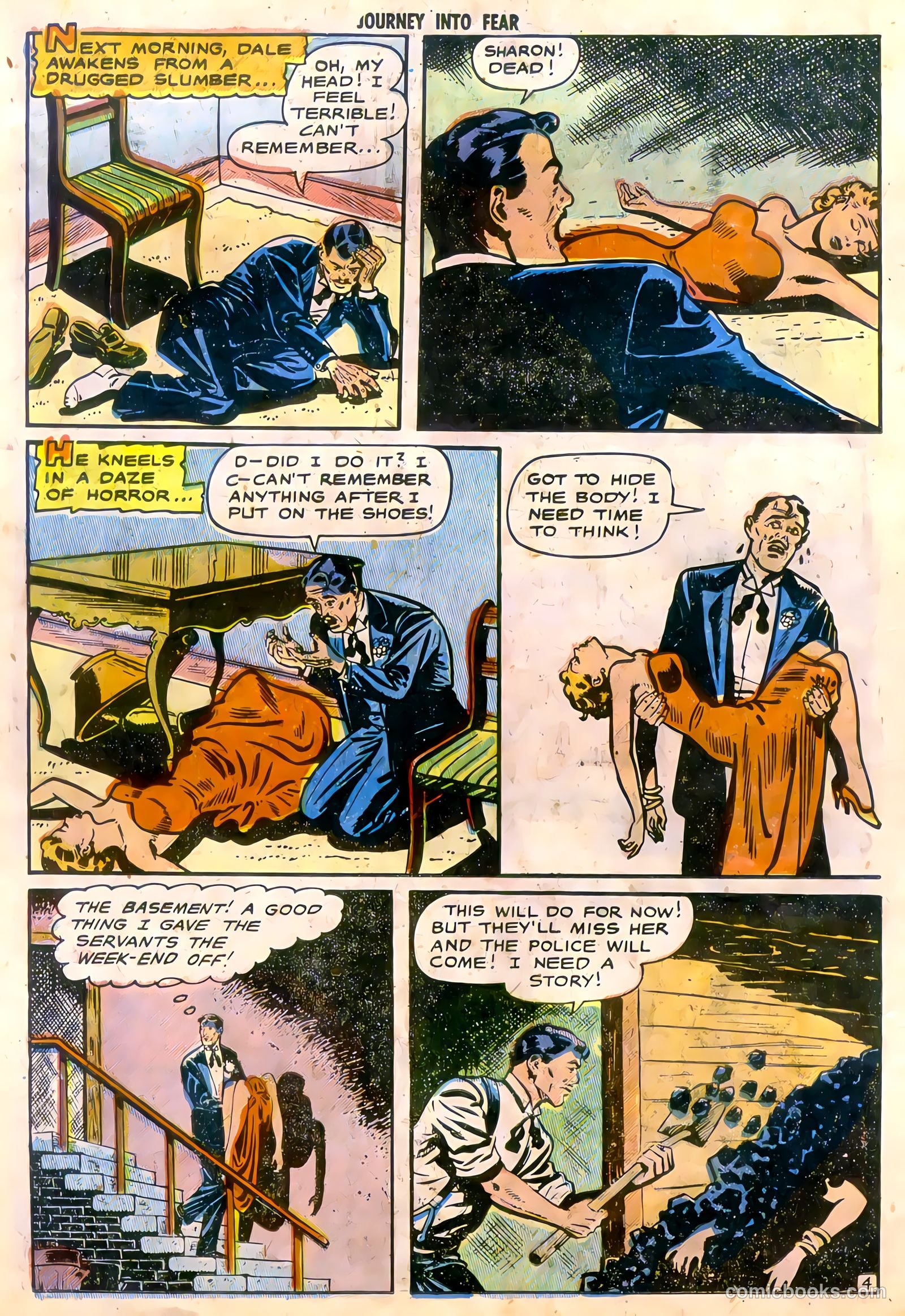 Journey into Fear #8 (1951) — page 13 of 33