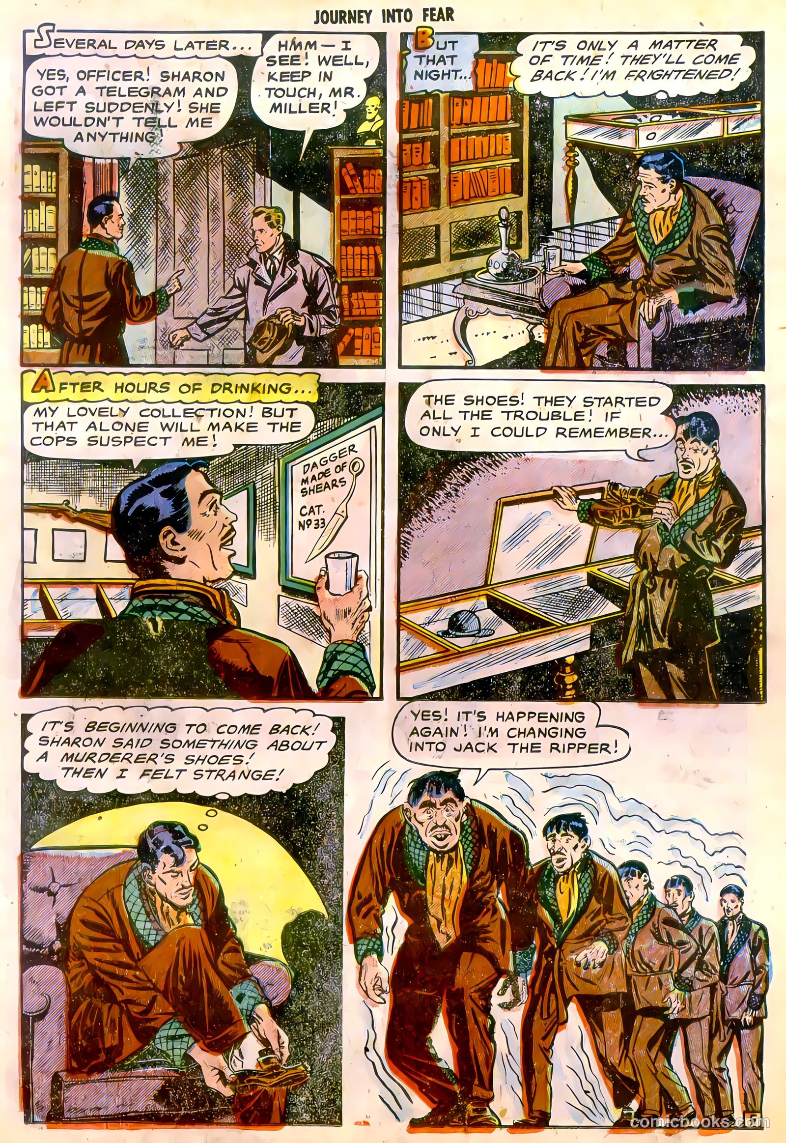 Journey into Fear #8 (1951) — page 14 of 33