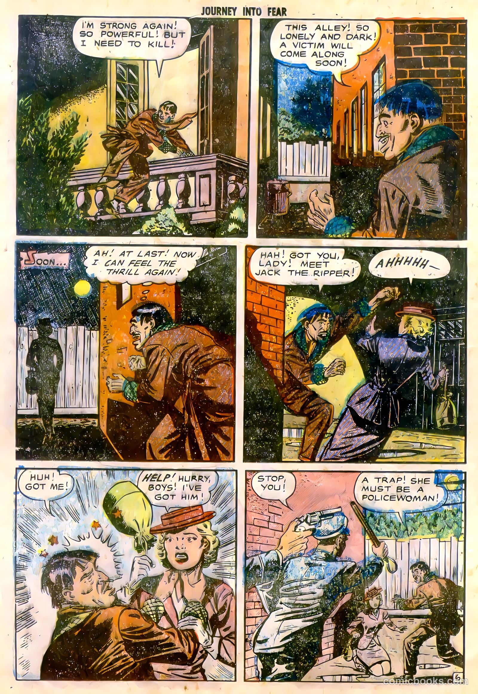 Journey into Fear #8 (1951) — page 15 of 33