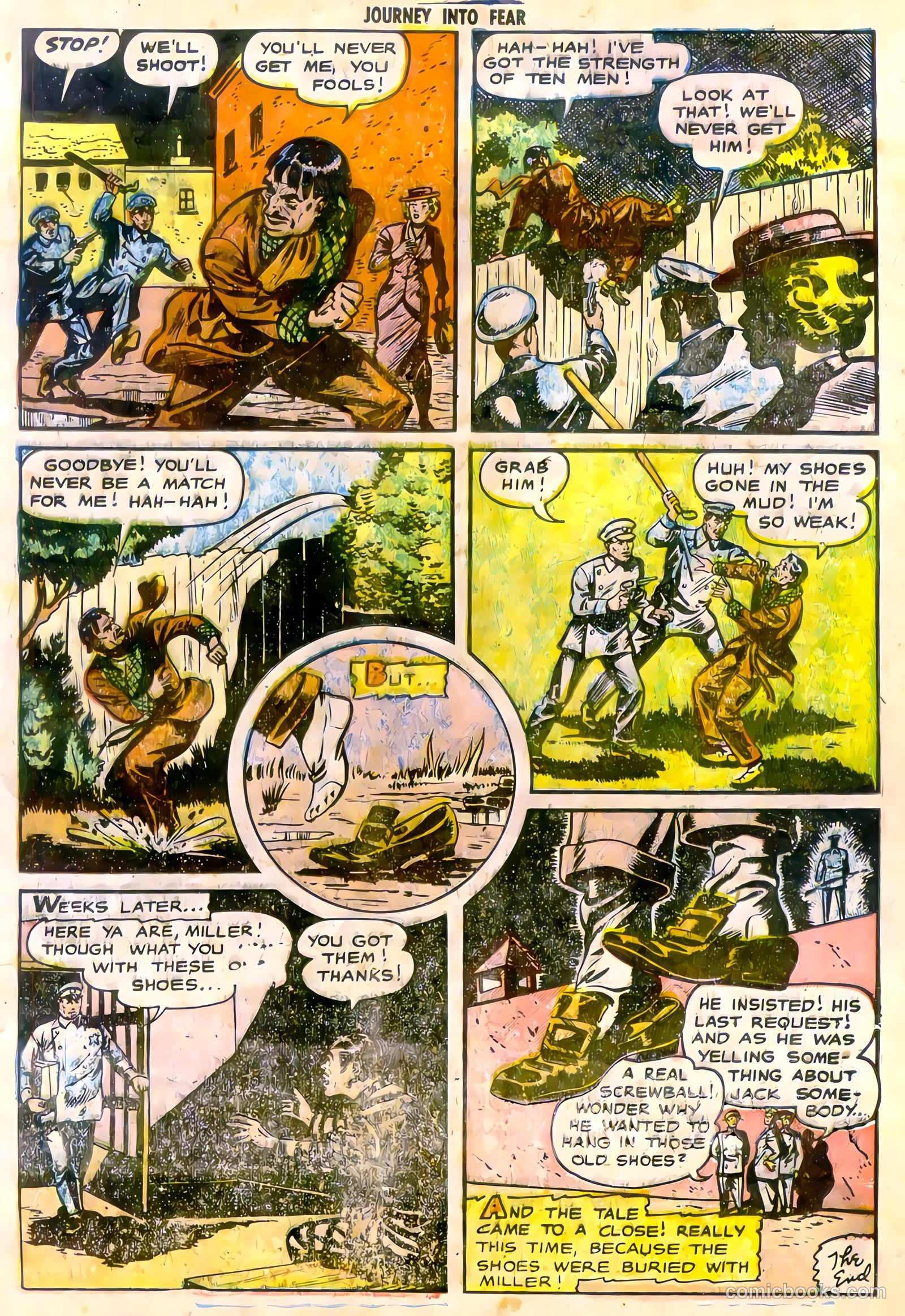 Journey into Fear #8 (1951) — page 16 of 33
