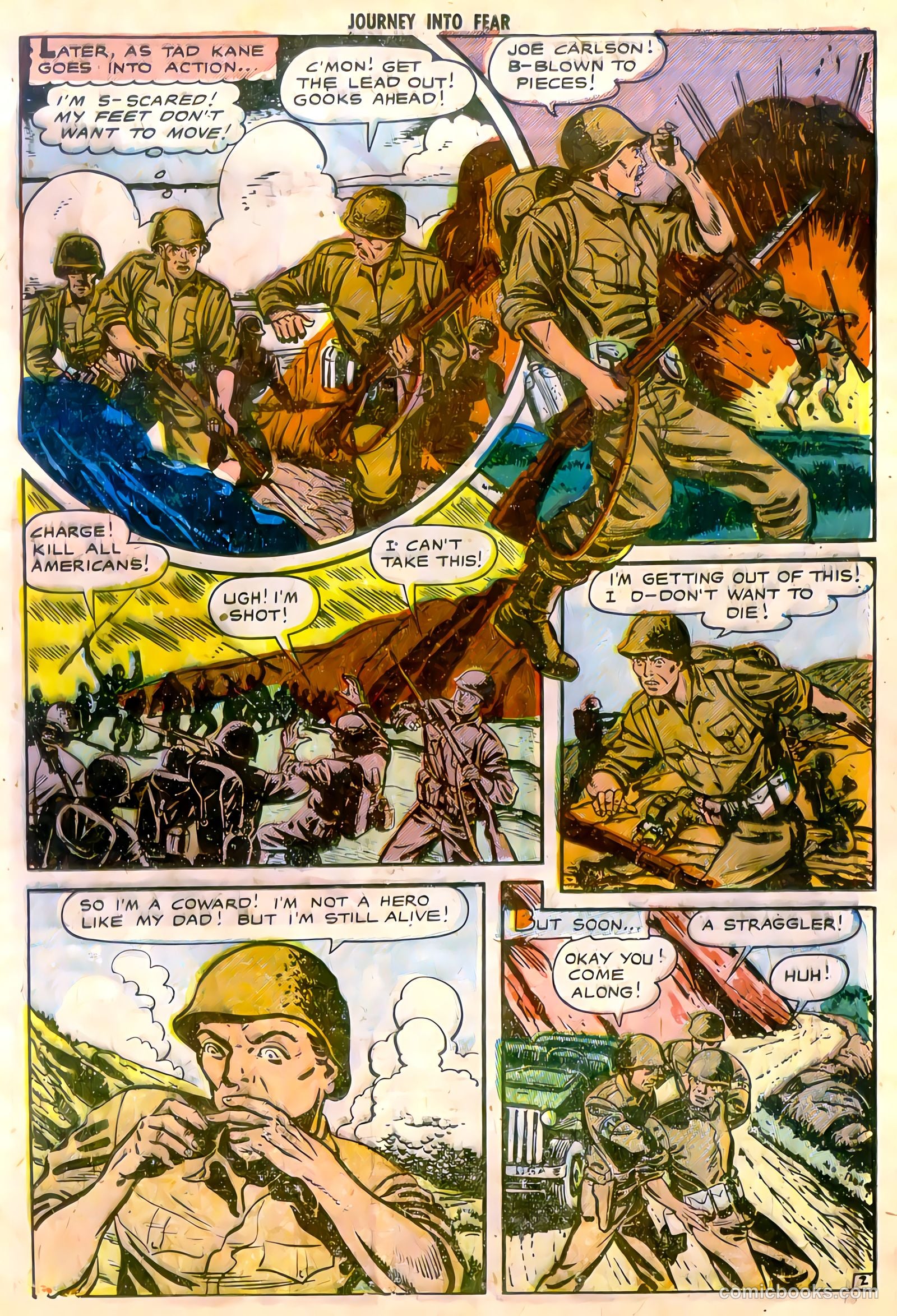 Journey into Fear #8 (1951) — page 20 of 33