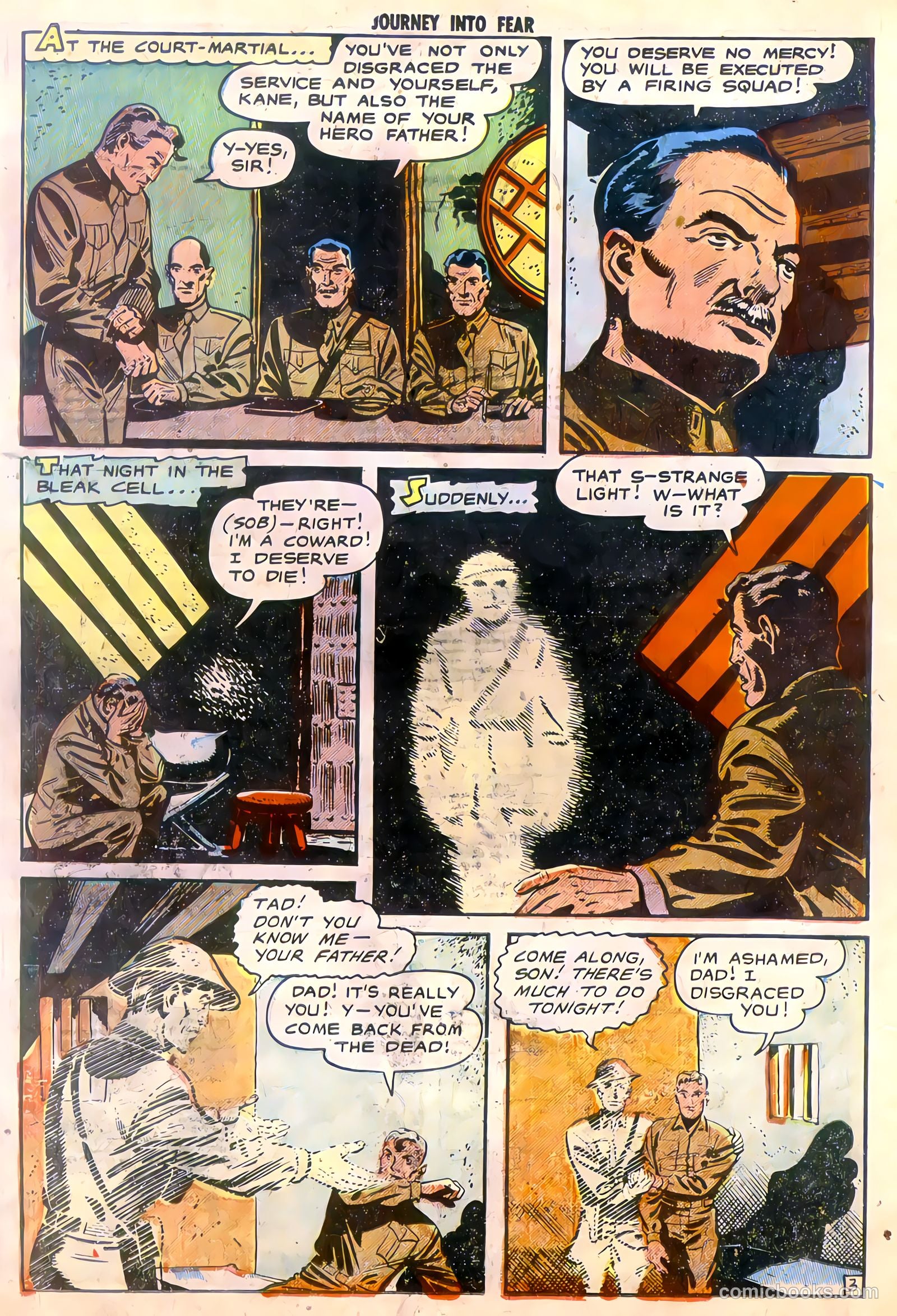 Journey into Fear #8 (1951) — page 21 of 33