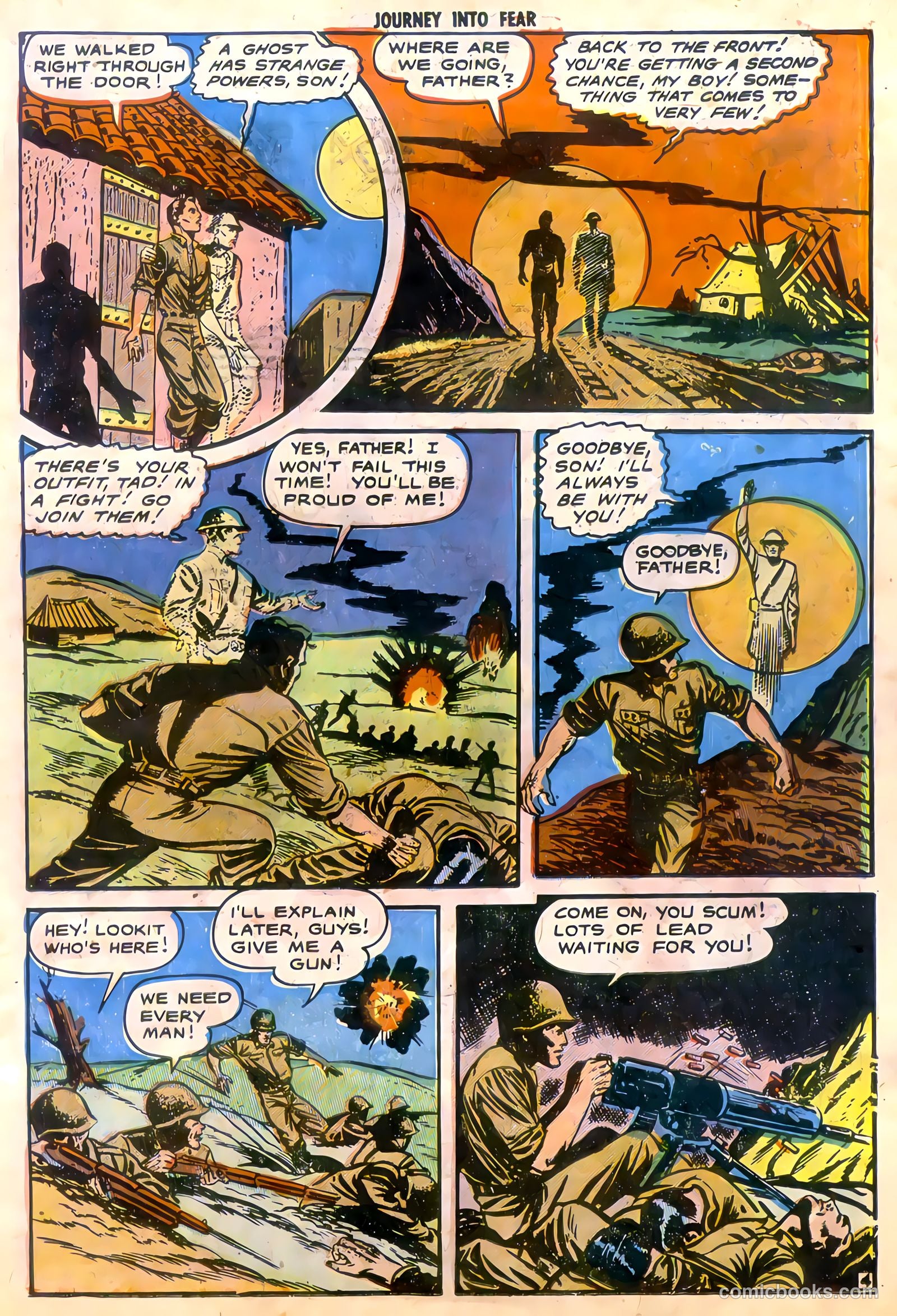 Journey into Fear #8 (1951) — page 22 of 33
