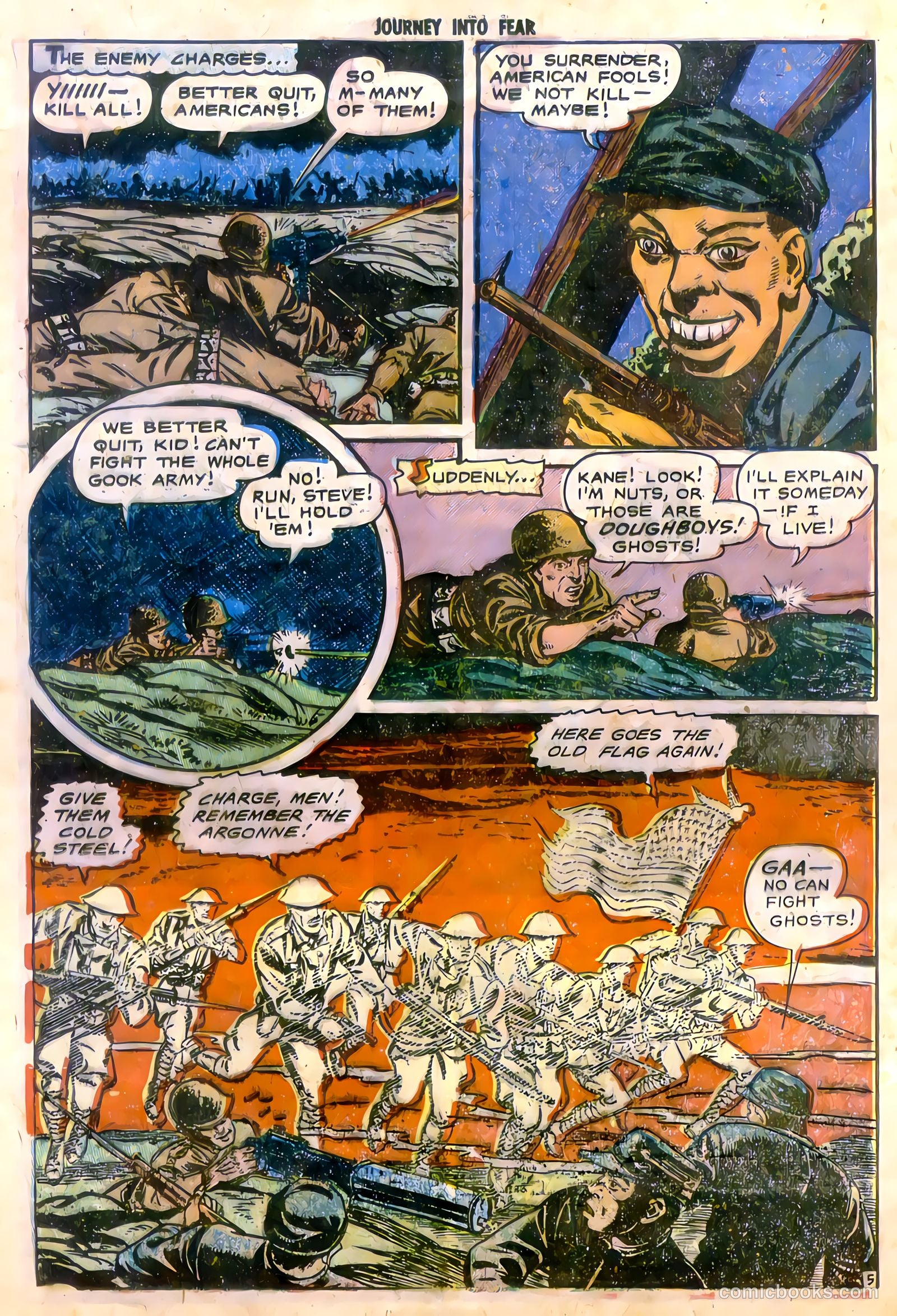Journey into Fear #8 (1951) — page 23 of 33