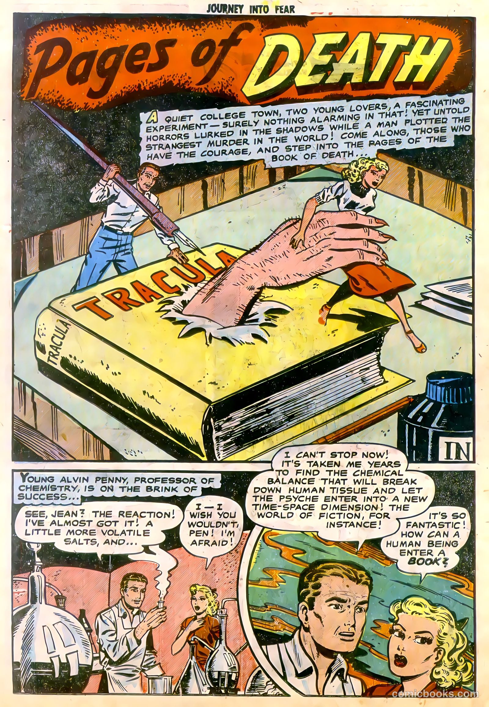 Journey into Fear #8 (1951) — page 25 of 33