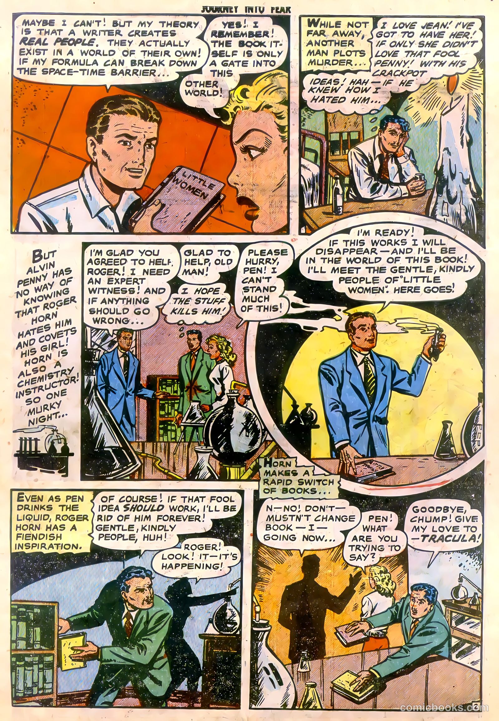 Journey into Fear #8 (1951) — page 26 of 33