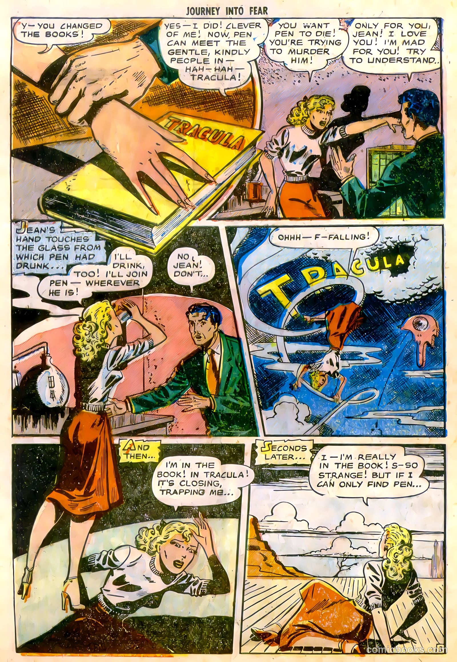 Journey into Fear #8 (1951) — page 27 of 33