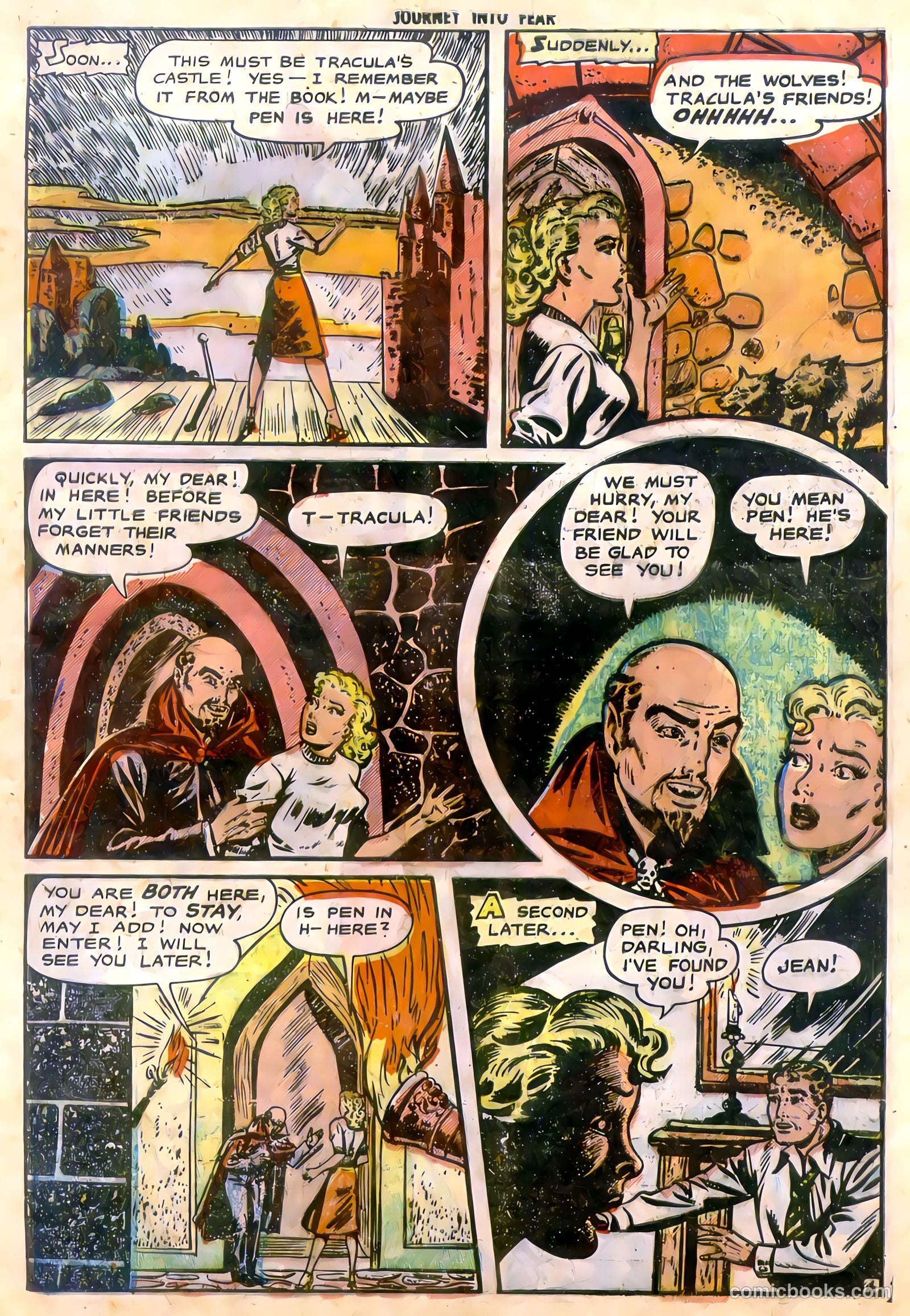 Journey into Fear #8 (1951) — page 28 of 33