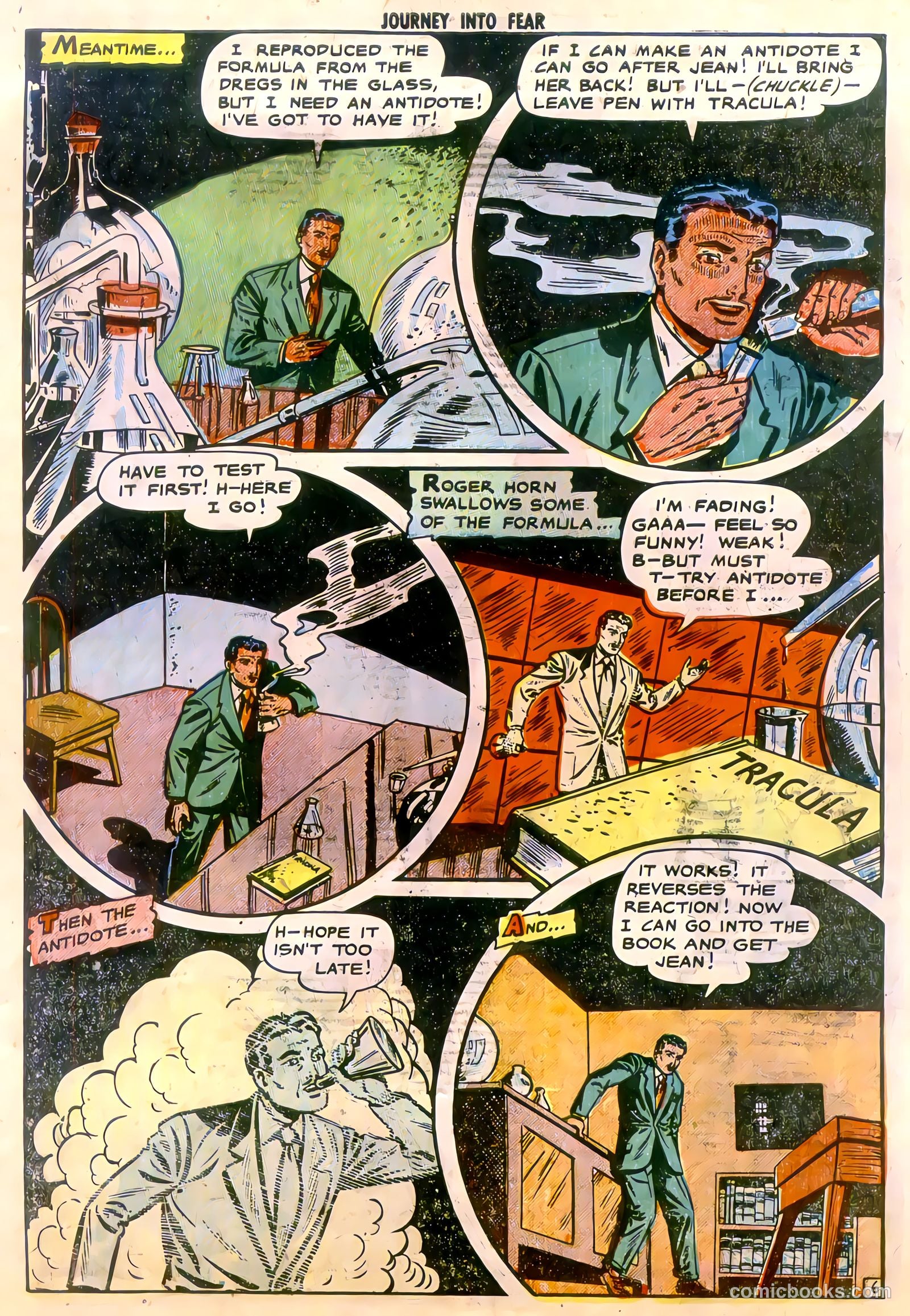 Journey into Fear #8 (1951) — page 30 of 33