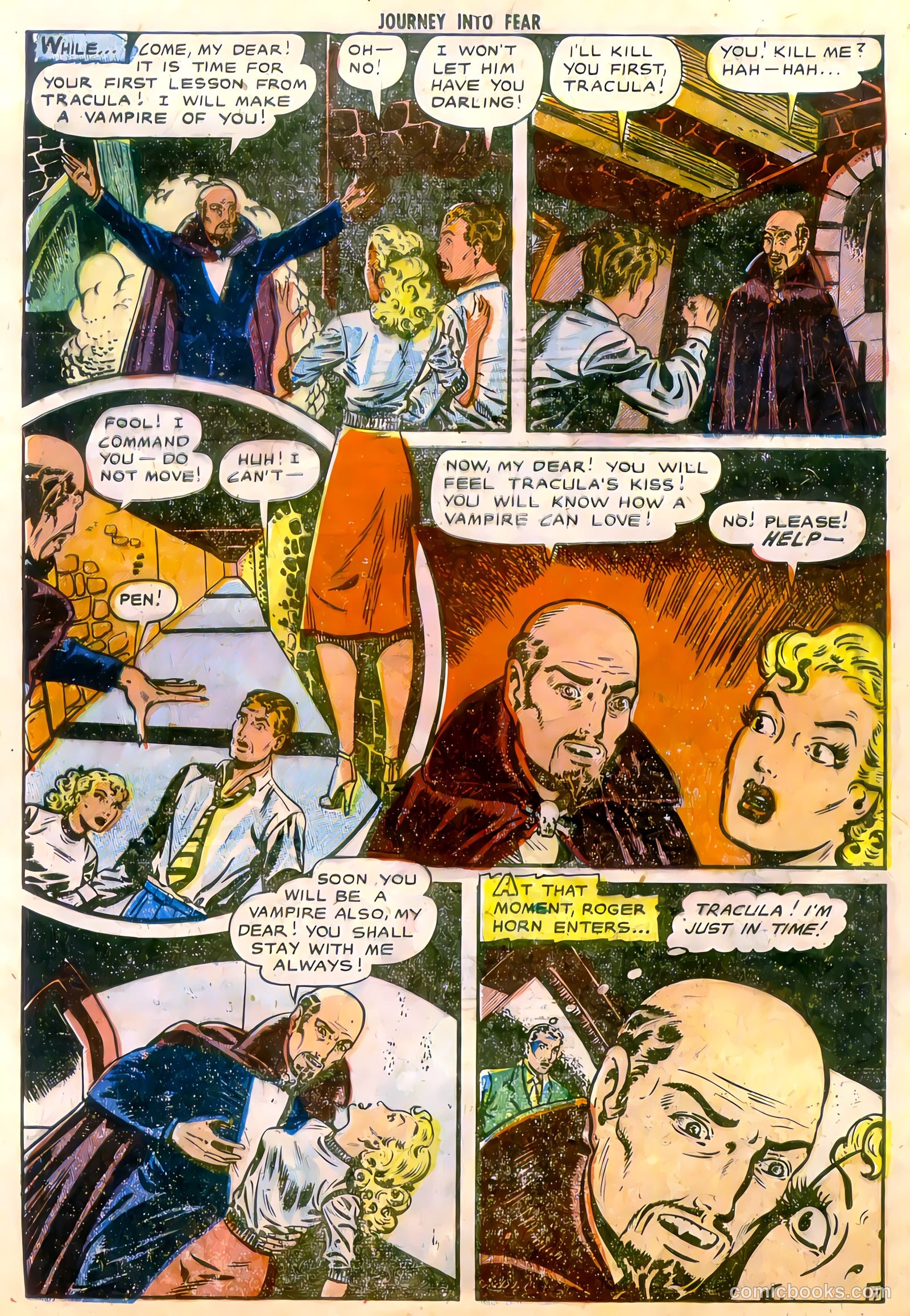Journey into Fear #8 (1951) — page 31 of 33
