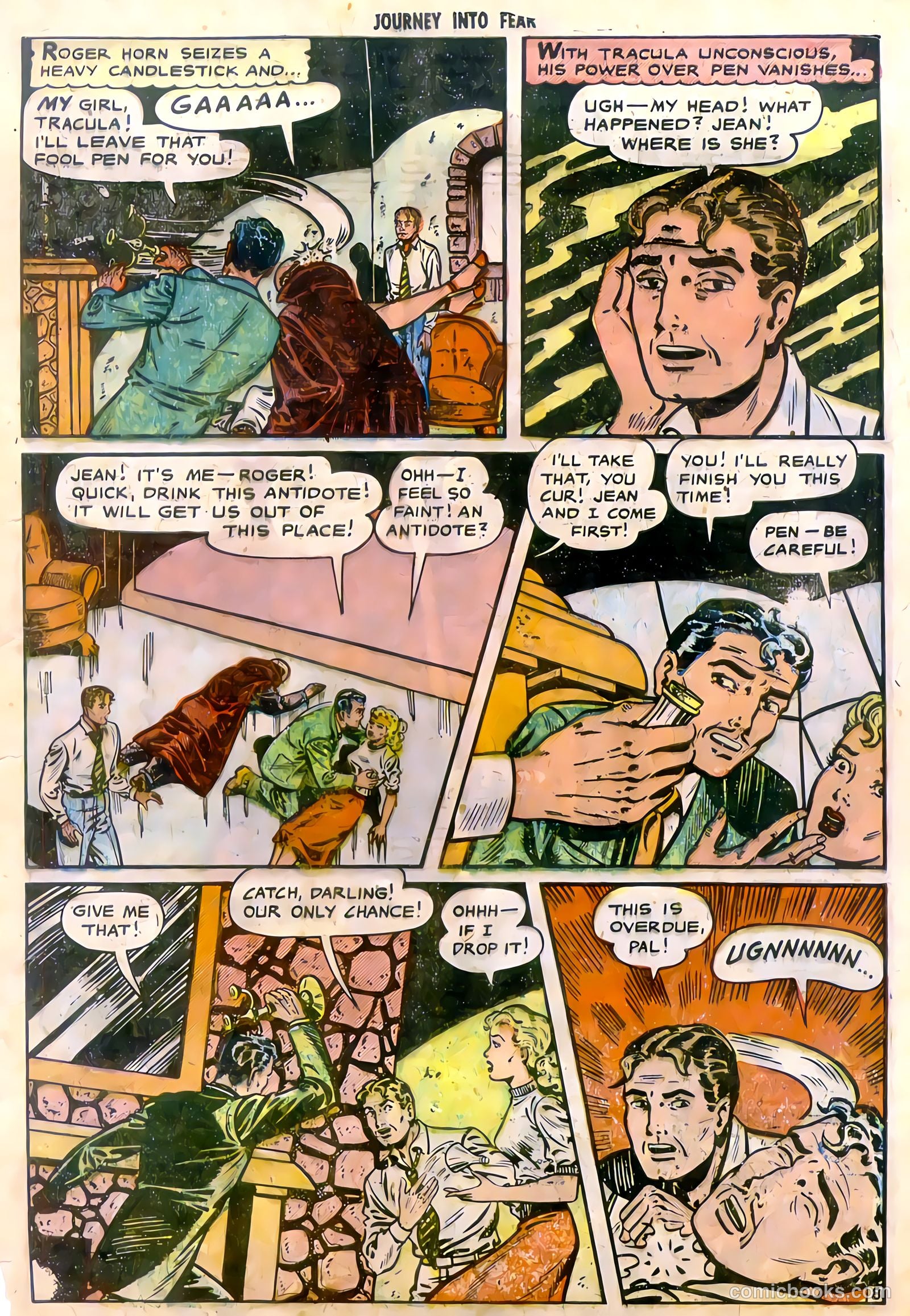 Journey into Fear #8 (1951) — page 32 of 33