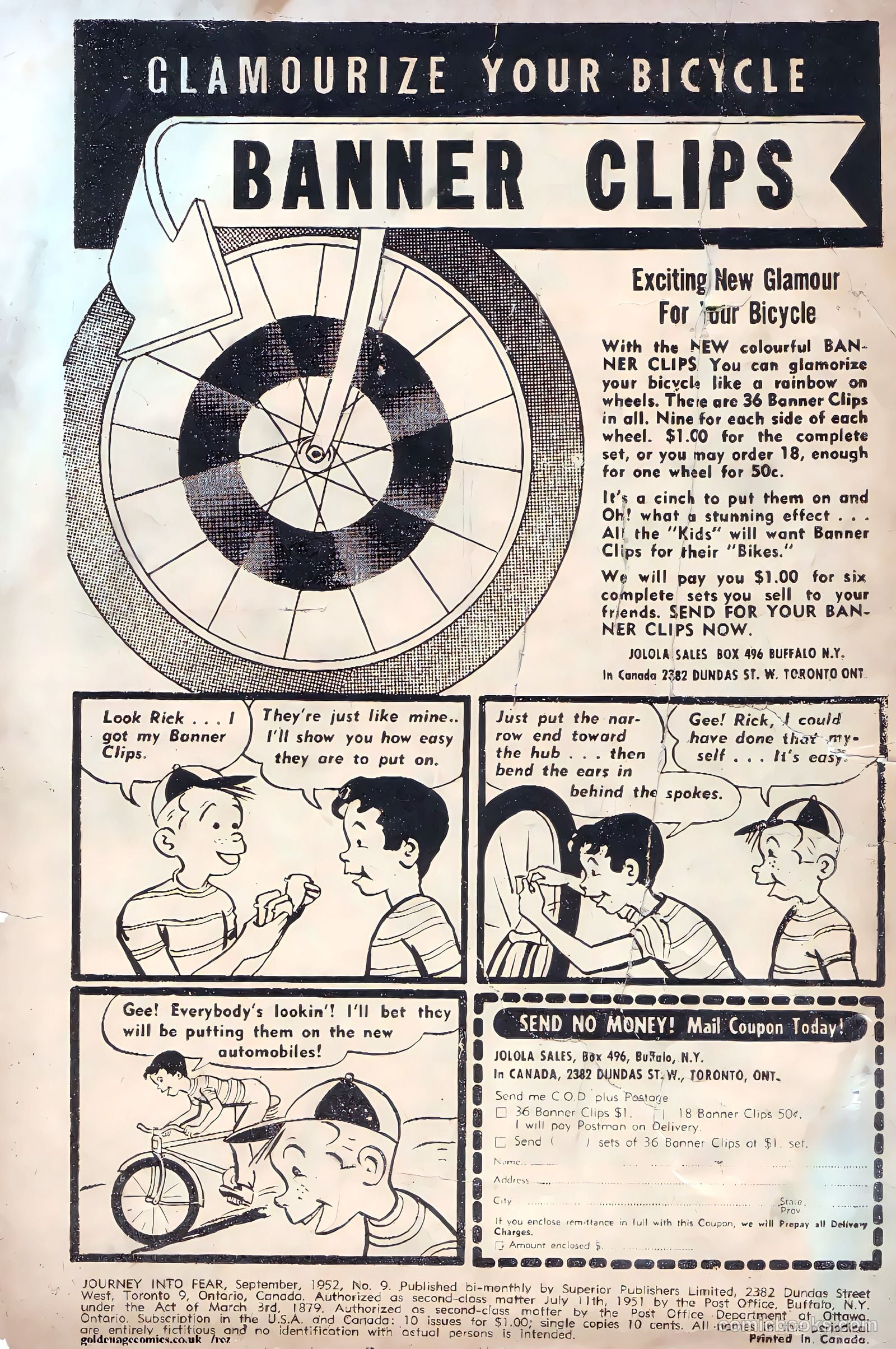 Journey into Fear #9 (1952) — page 2 of 36