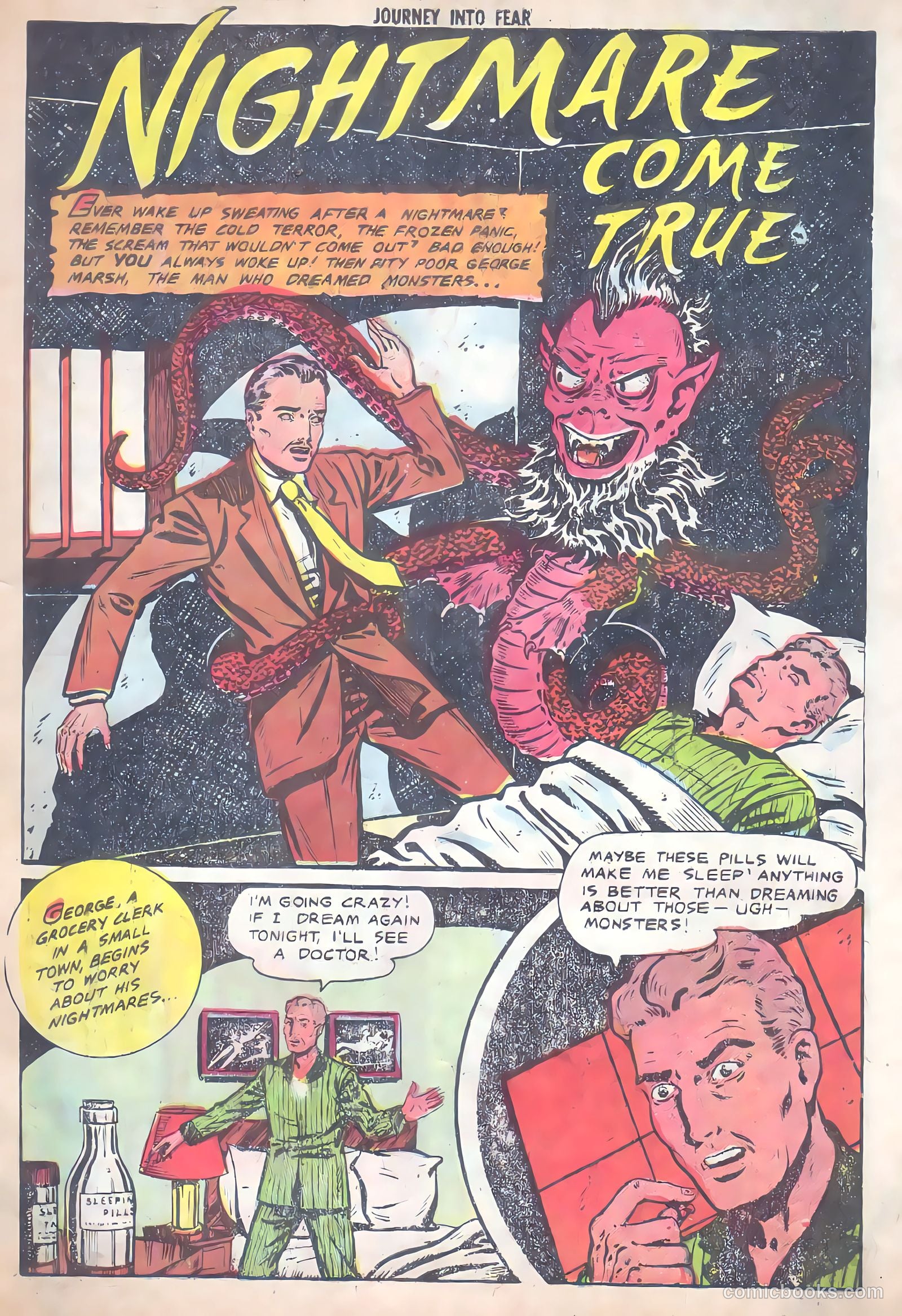 Journey into Fear #9 (1952) — page 3 of 36