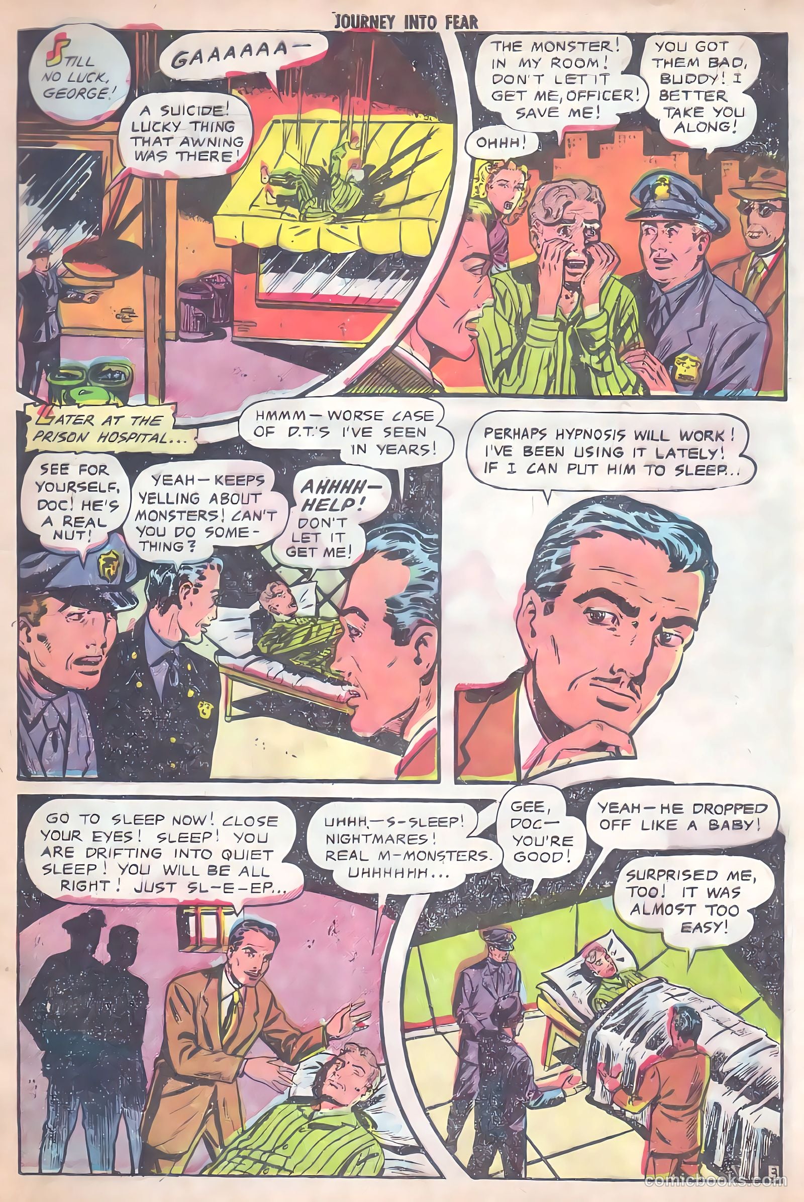 Journey into Fear #9 (1952) — page 5 of 36