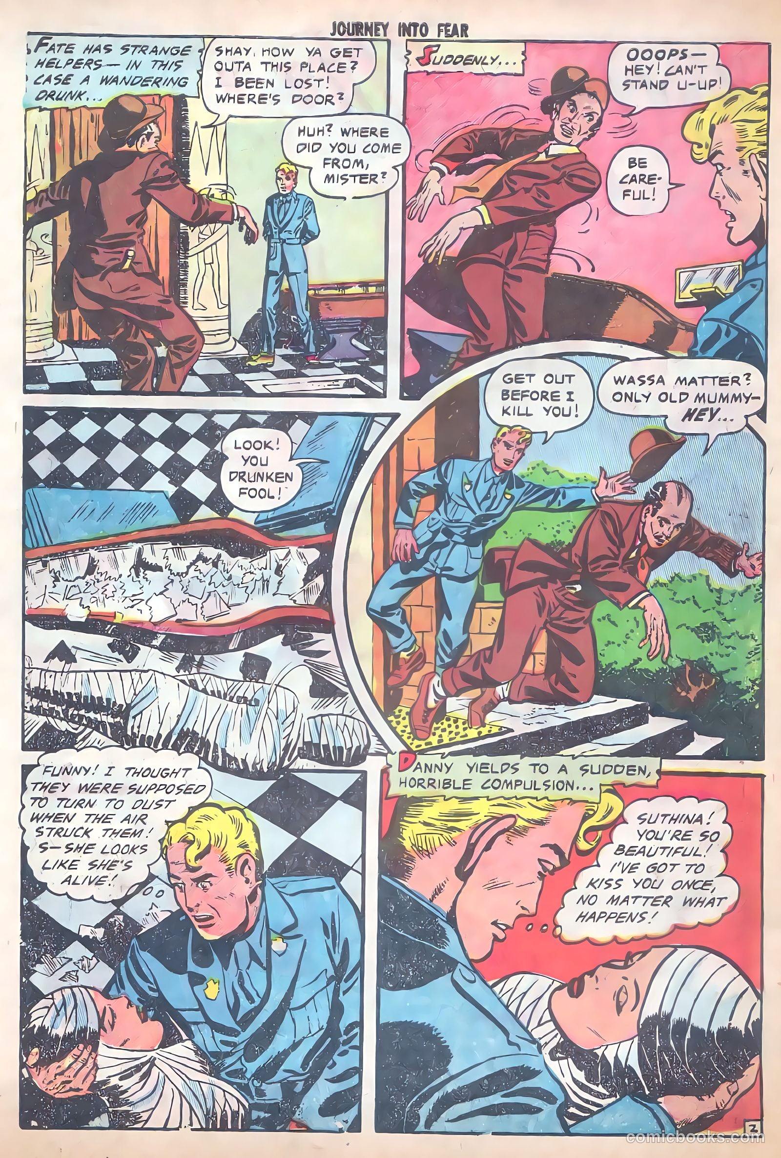 Journey into Fear #9 (1952) — page 10 of 36