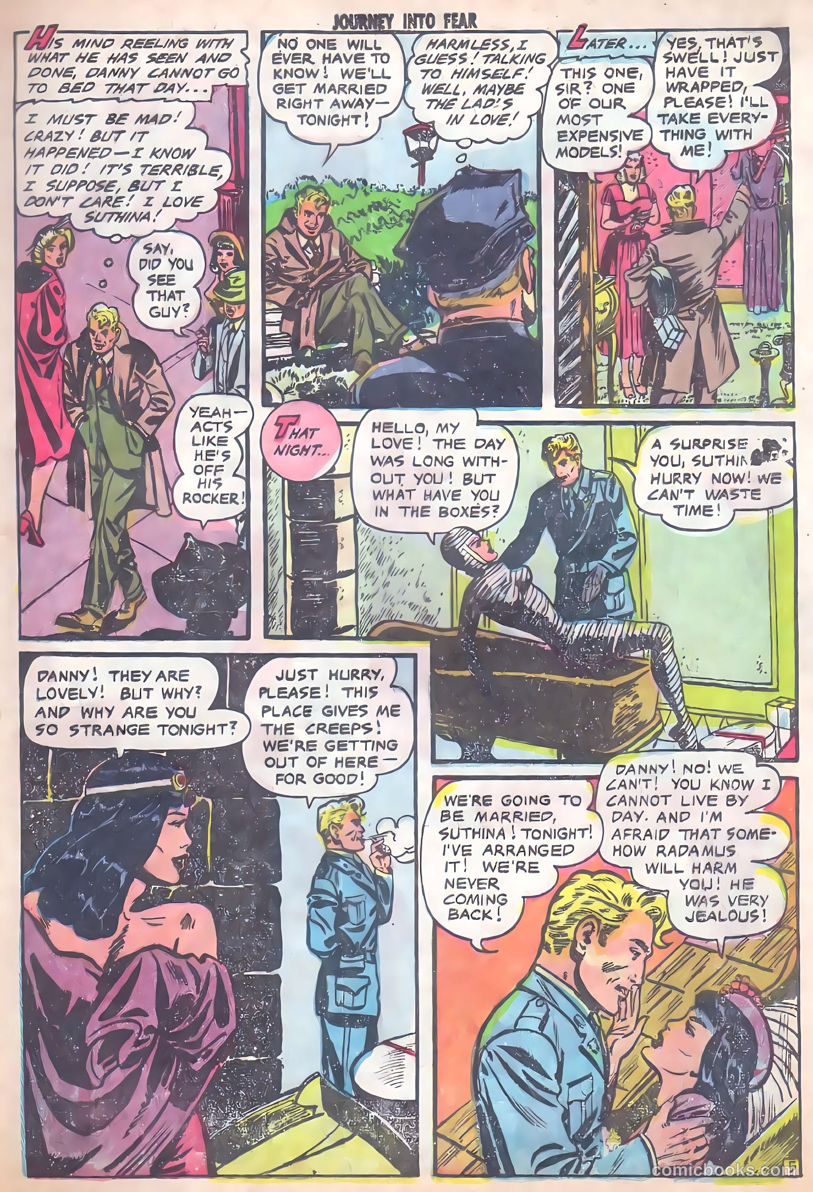 Journey into Fear #9 (1952) — page 13 of 36