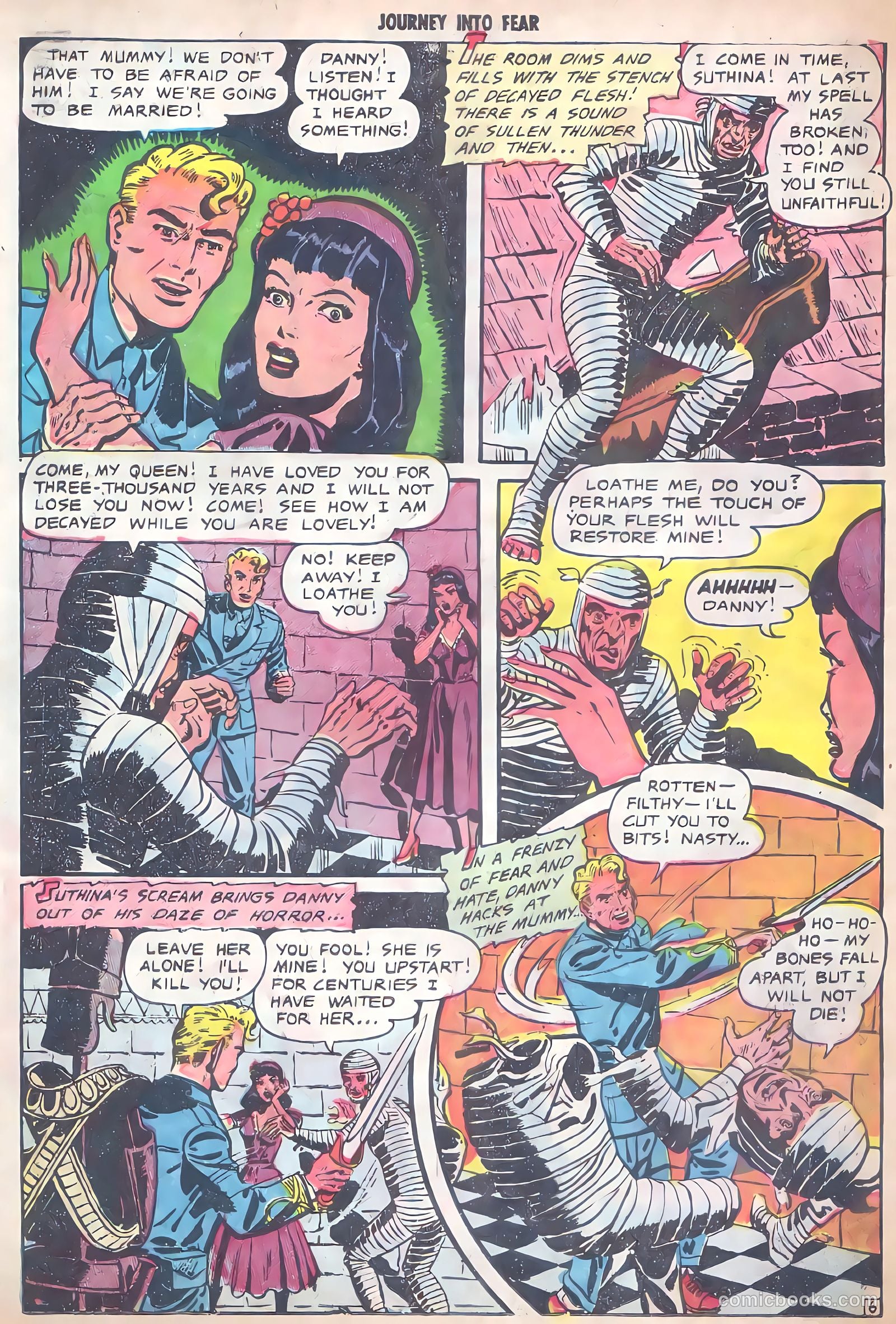 Journey into Fear #9 (1952) — page 14 of 36