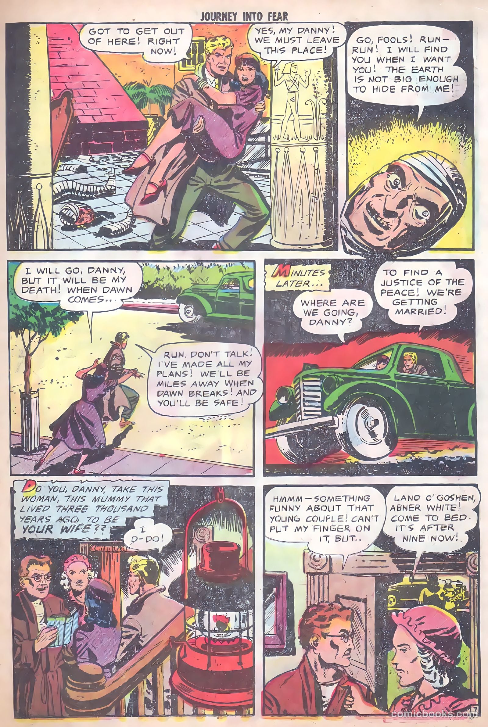 Journey into Fear #9 (1952) — page 15 of 36