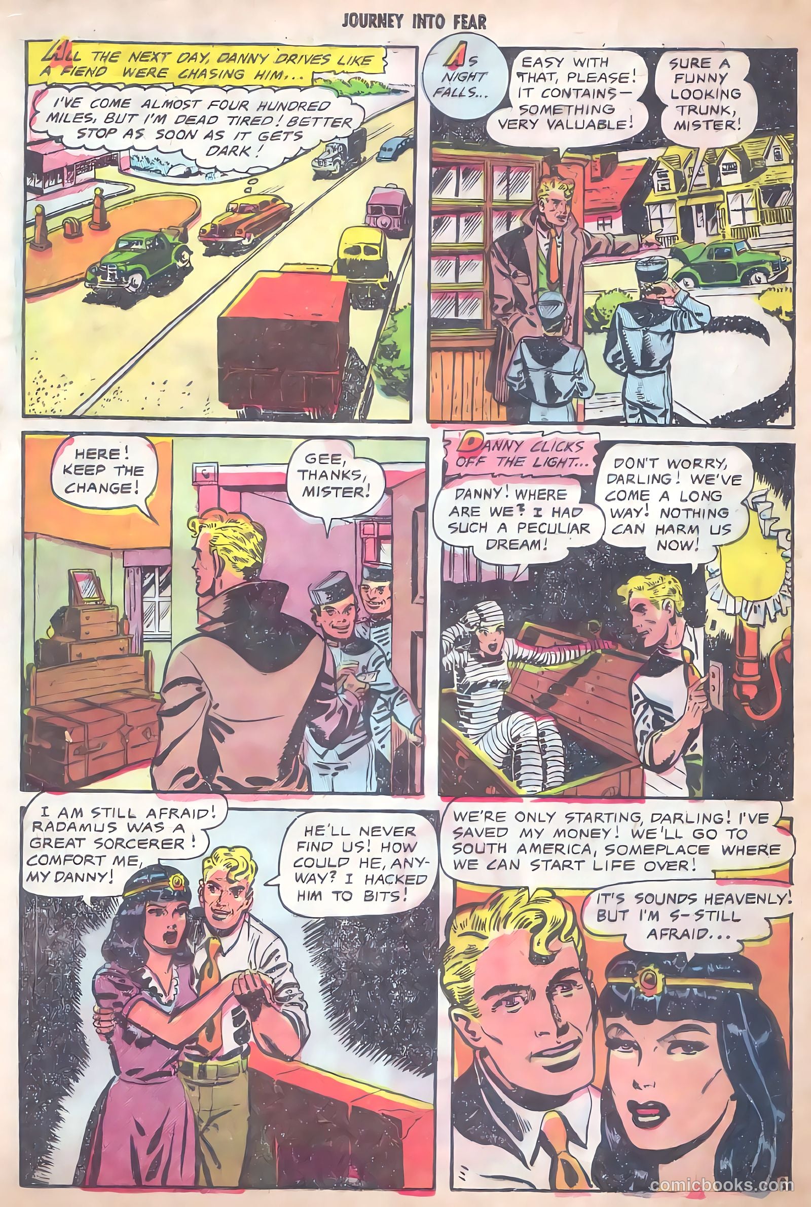 Journey into Fear #9 (1952) — page 16 of 36