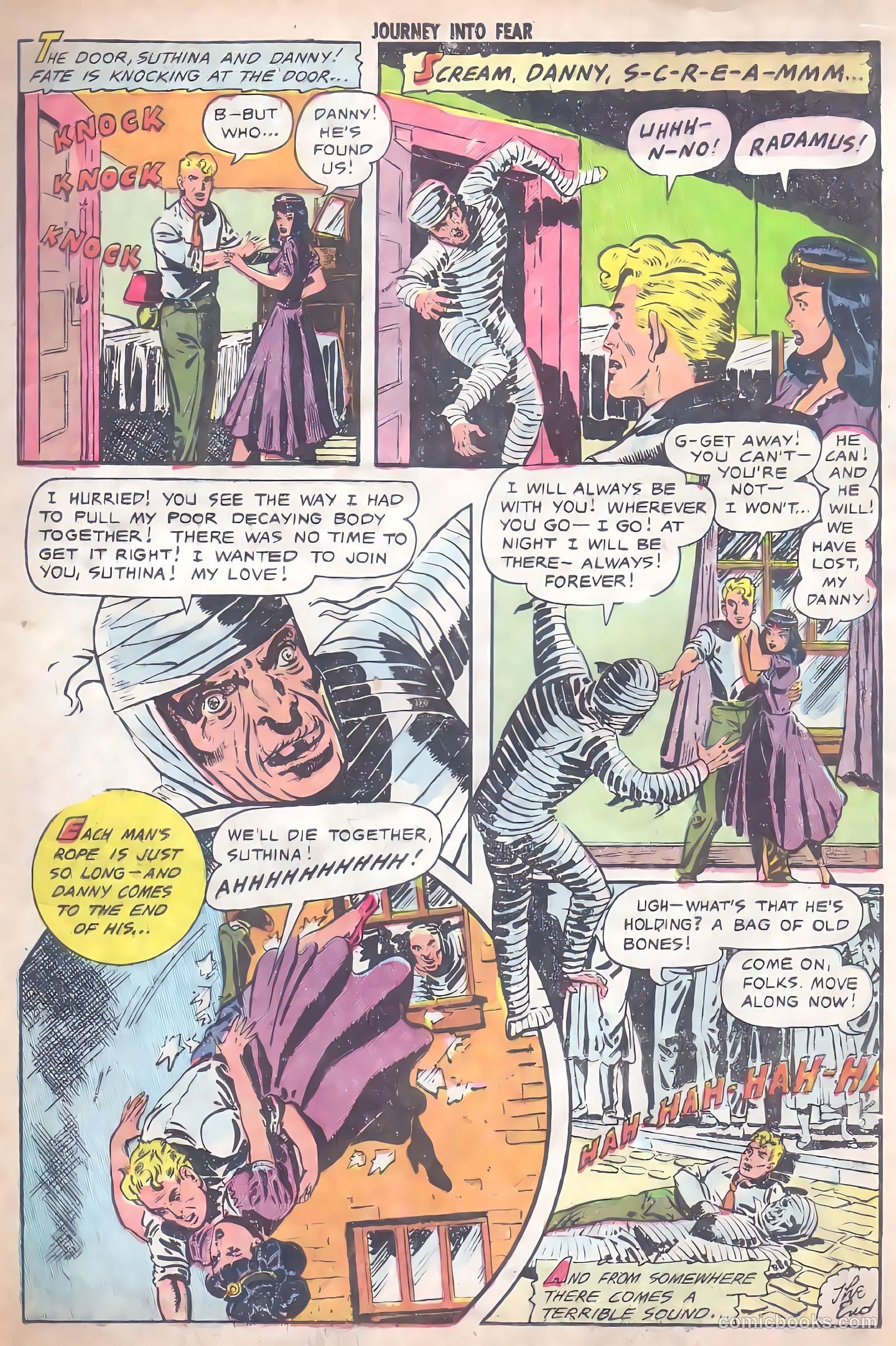 Journey into Fear #9 (1952) — page 17 of 36