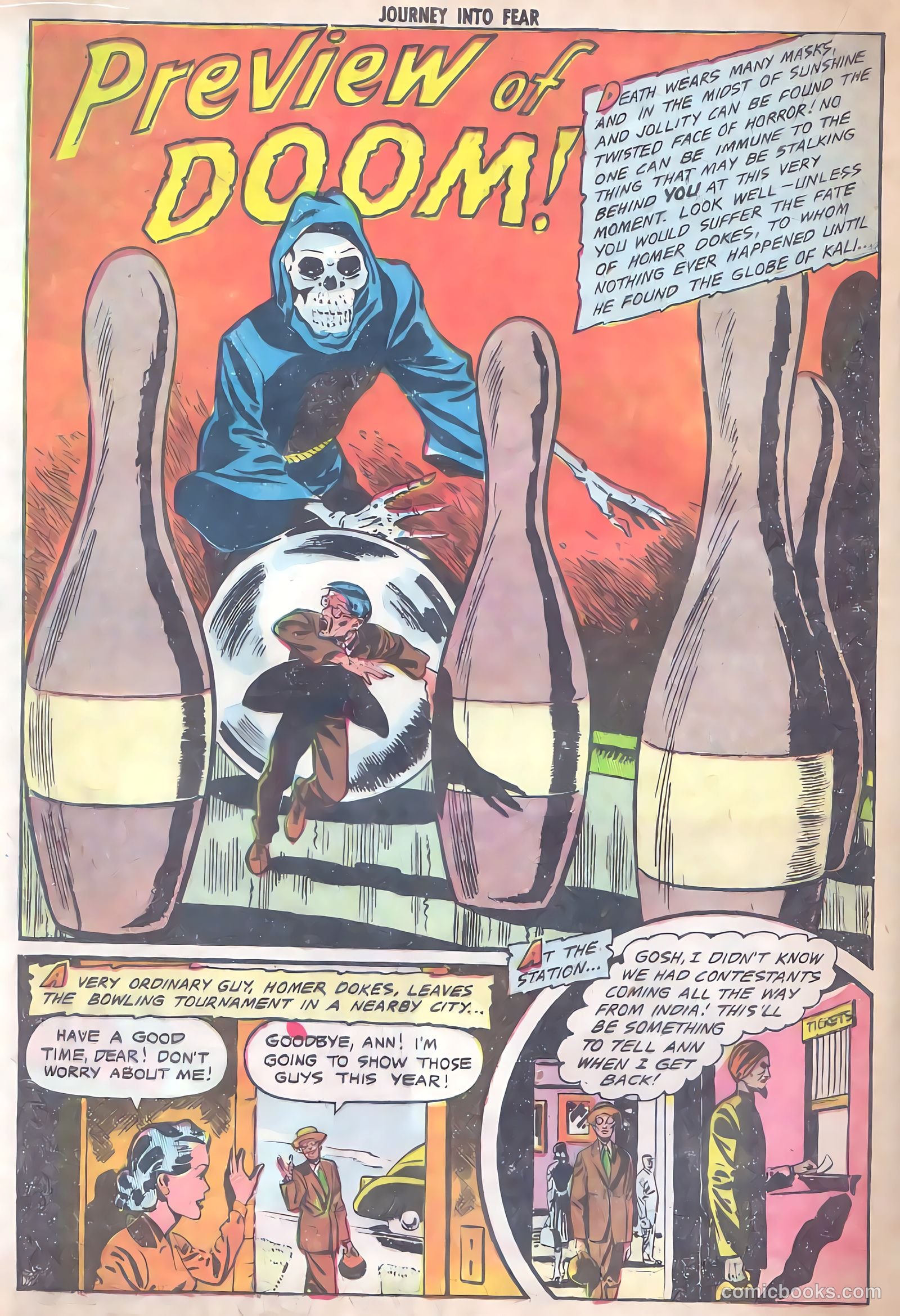 Journey into Fear #9 (1952) — page 20 of 36