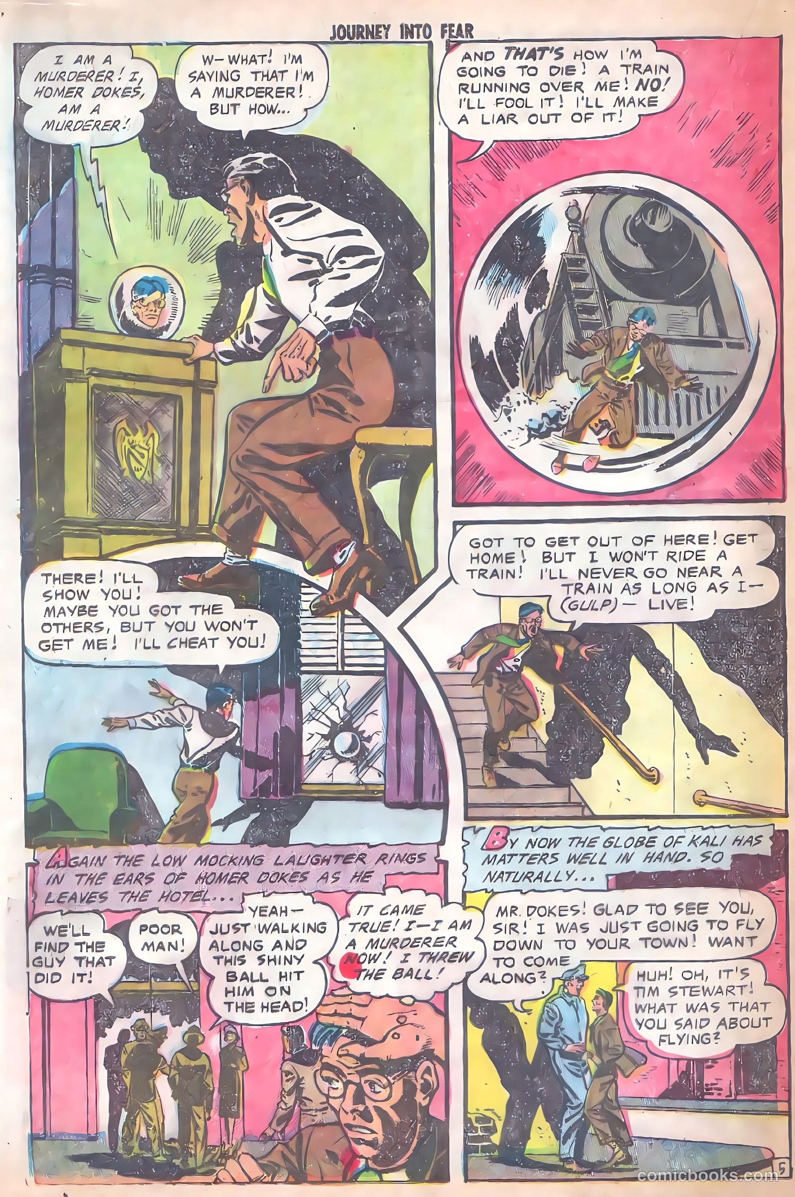 Journey into Fear #9 (1952) — page 24 of 36