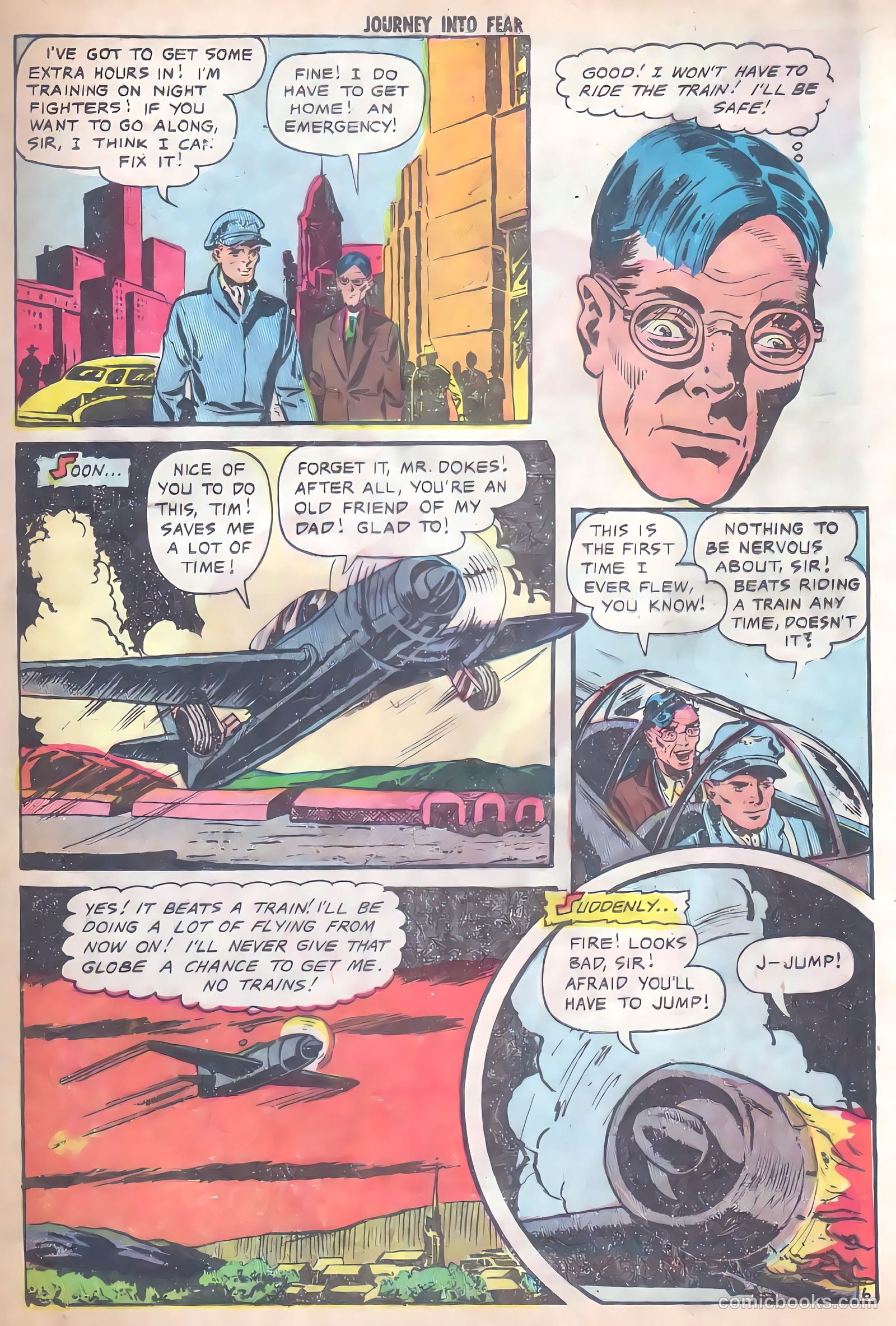 Journey into Fear #9 (1952) — page 25 of 36