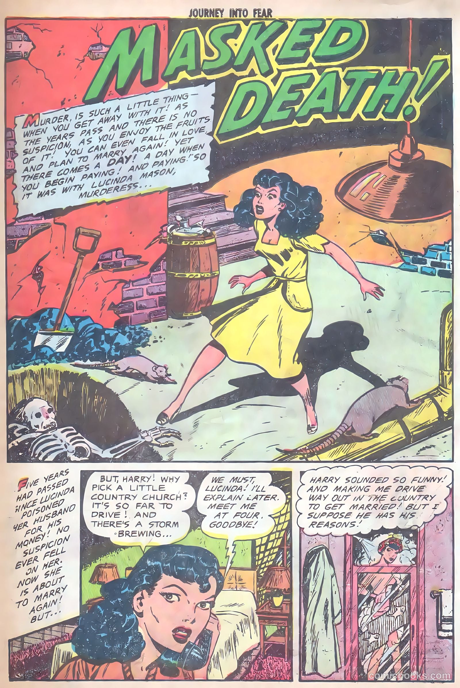 Journey into Fear #9 (1952) — page 27 of 36