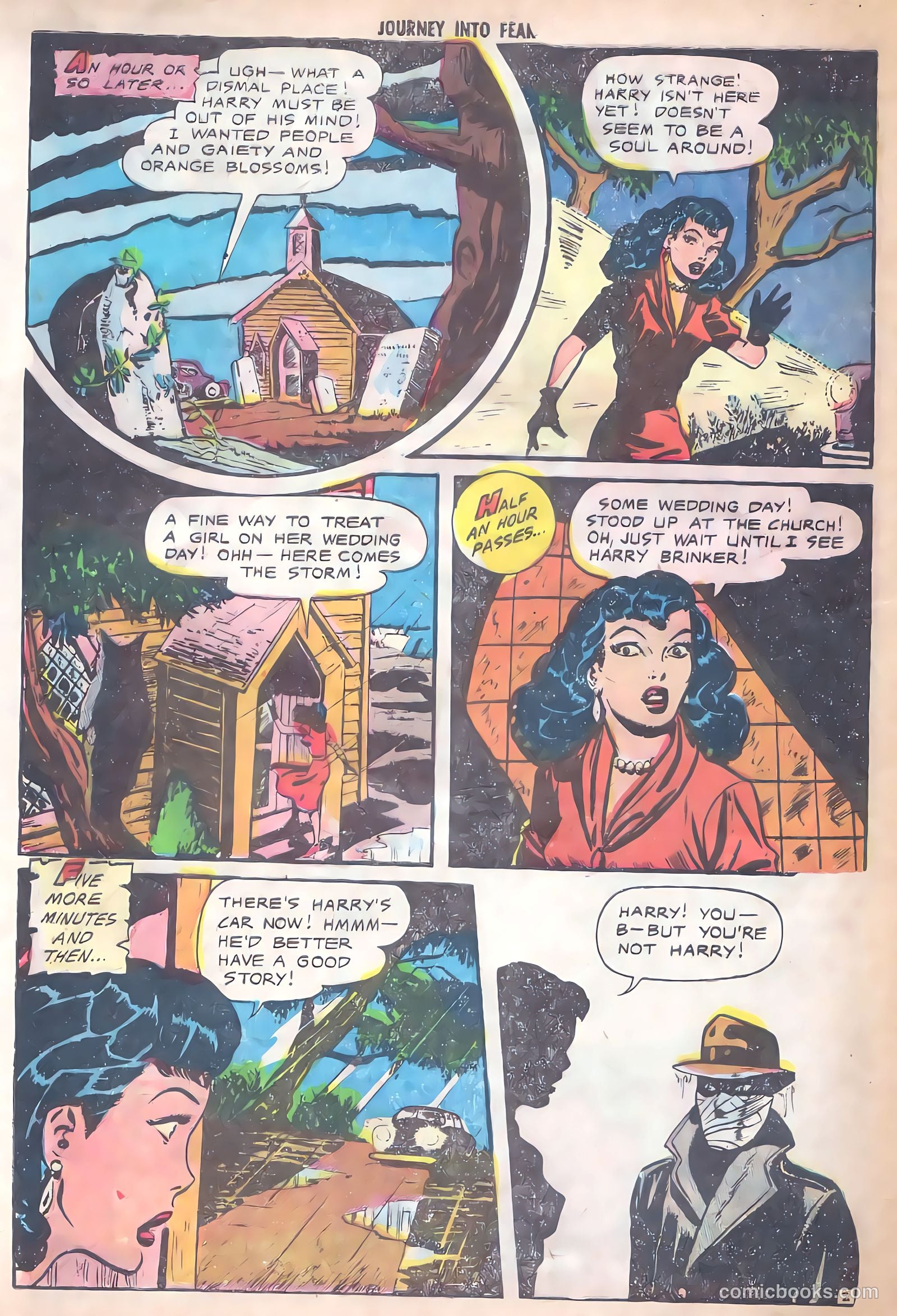Journey into Fear #9 (1952) — page 28 of 36