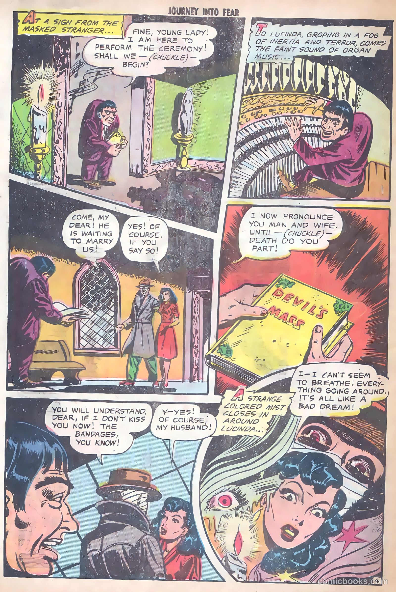 Journey into Fear #9 (1952) — page 30 of 36