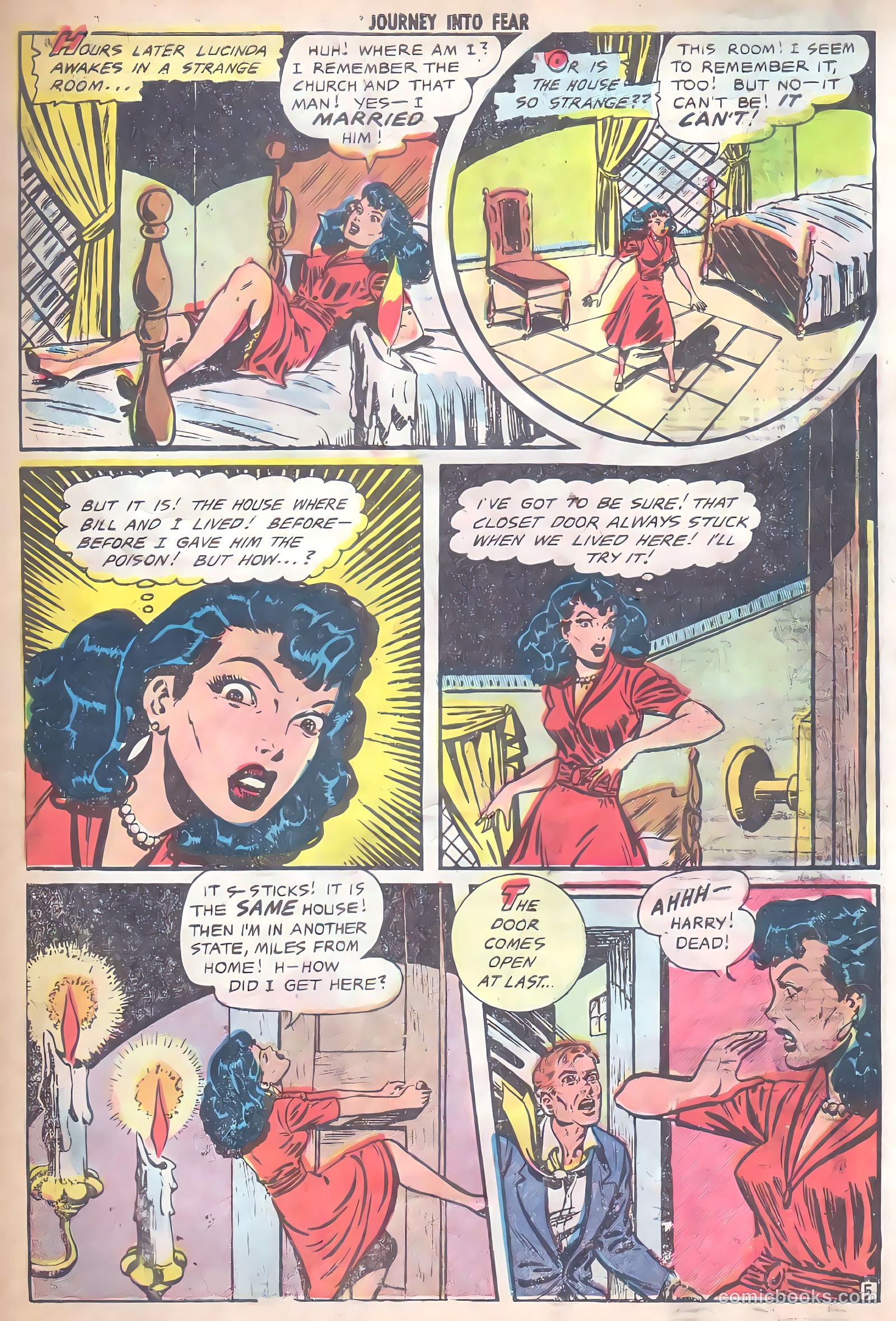 Journey into Fear #9 (1952) — page 31 of 36