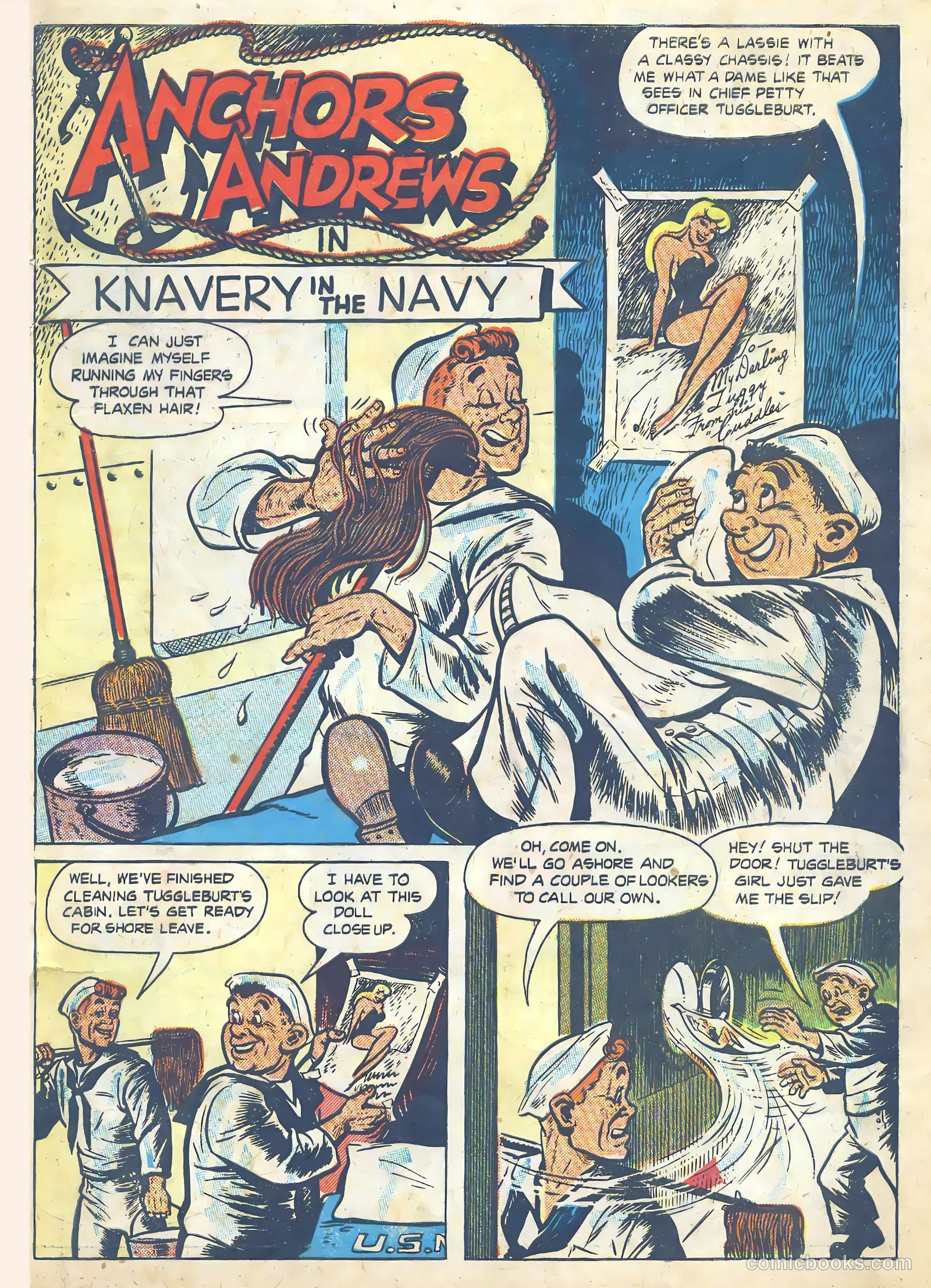 Anchors Andrews #1 (1953) — page 3 of 36