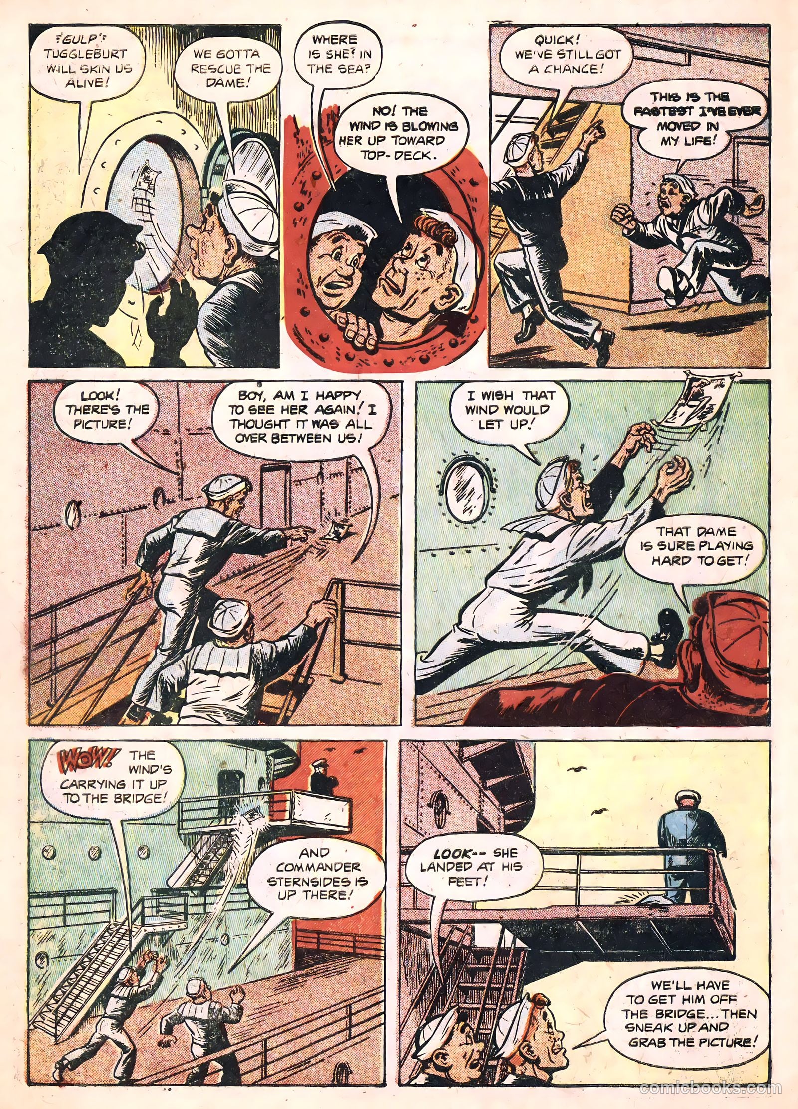 Anchors Andrews #1 (1953) — page 4 of 36