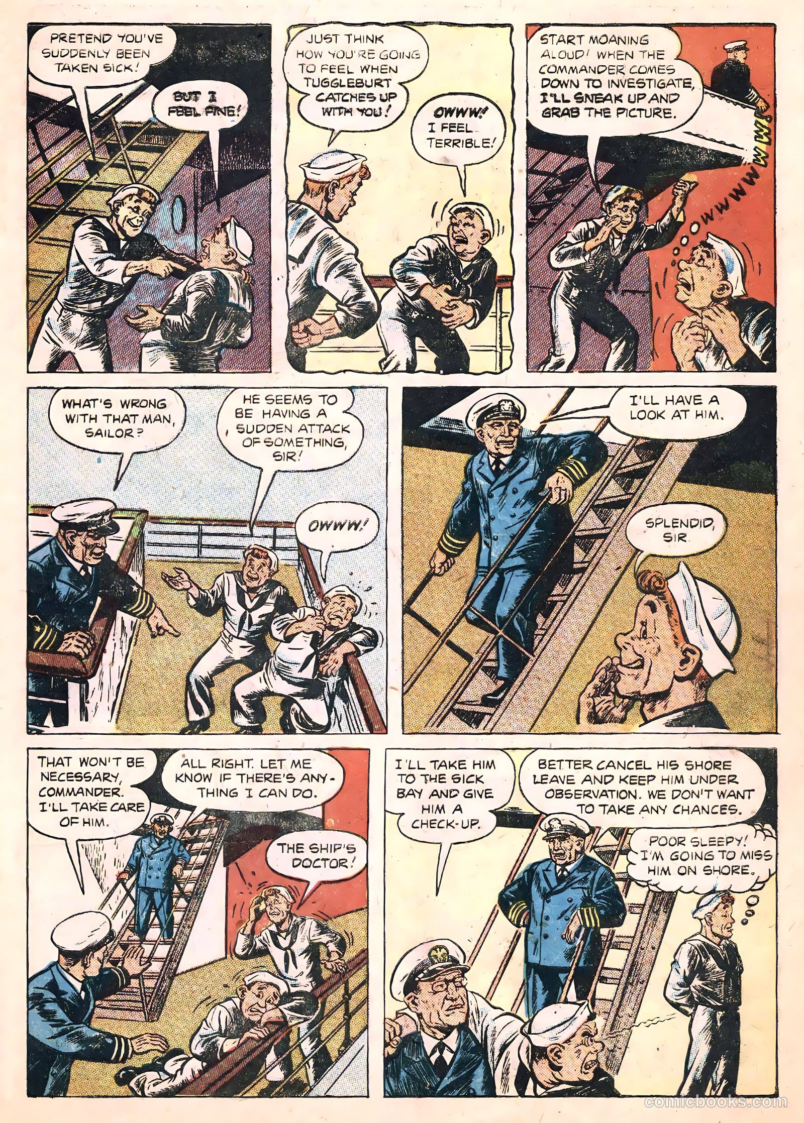 Anchors Andrews #1 (1953) — page 5 of 36