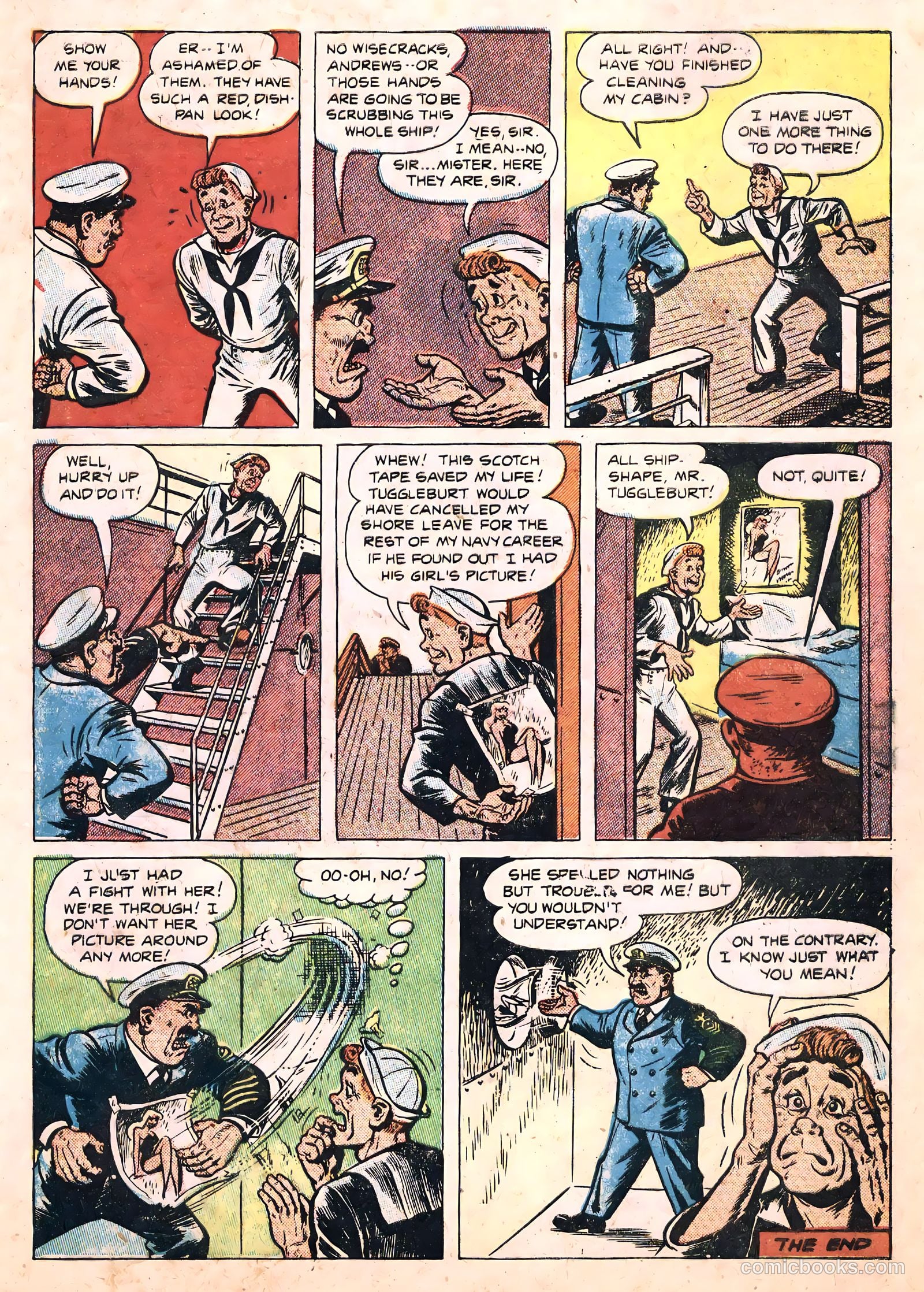 Anchors Andrews #1 (1953) — page 7 of 36