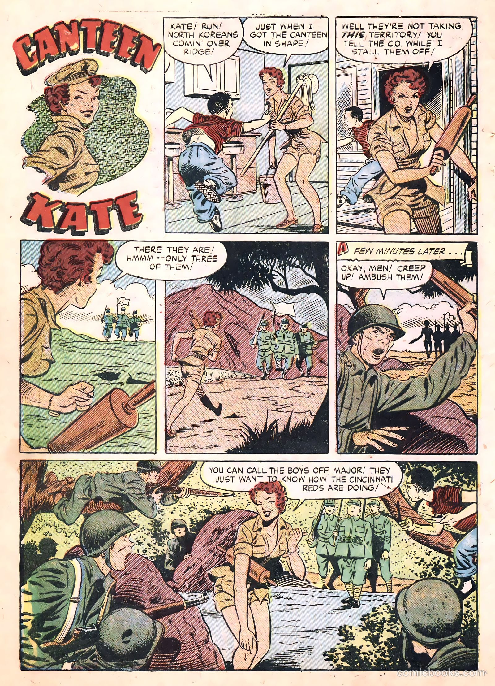 Anchors Andrews #1 (1953) — page 8 of 36