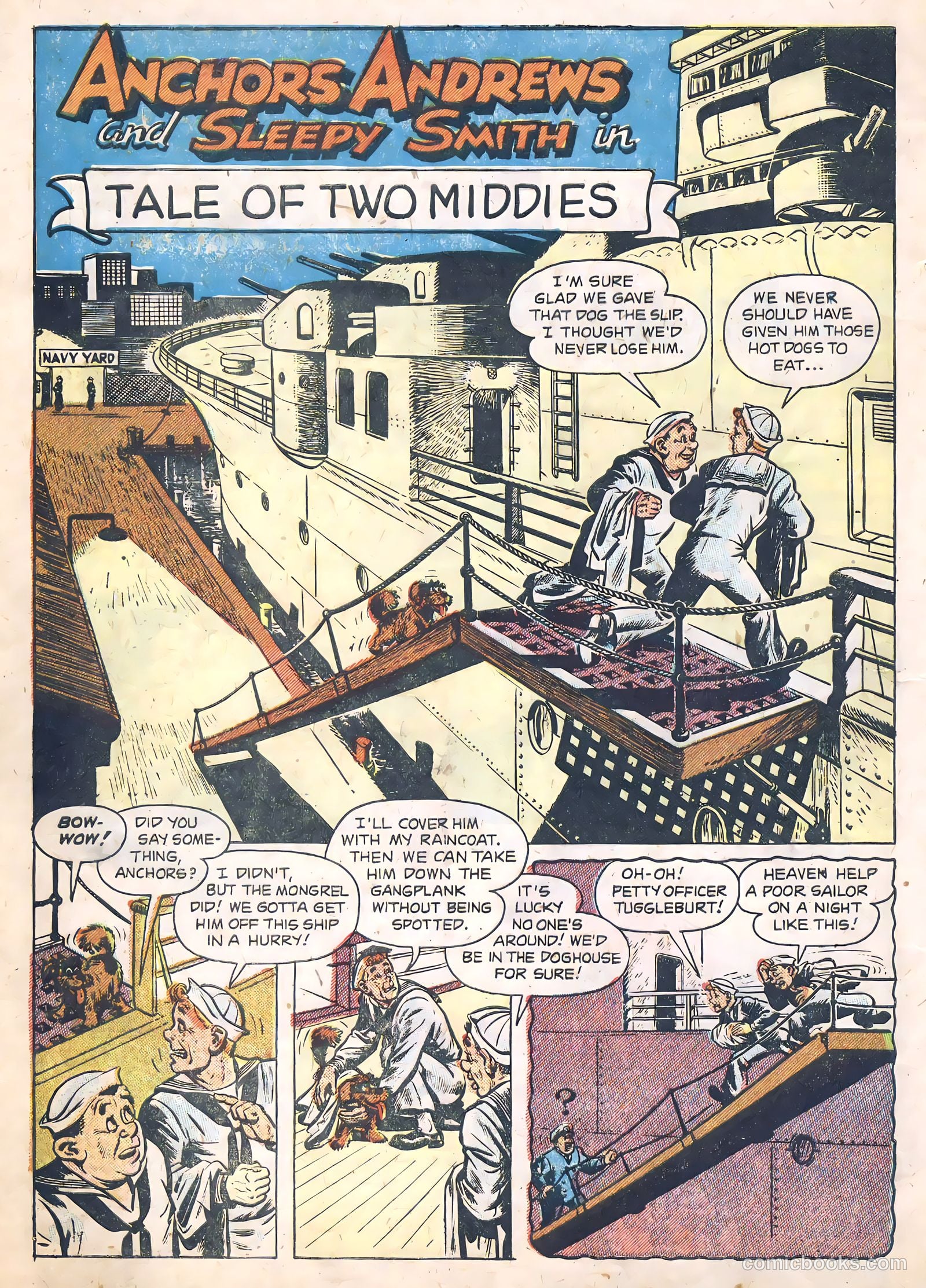 Anchors Andrews #1 (1953) — page 10 of 36