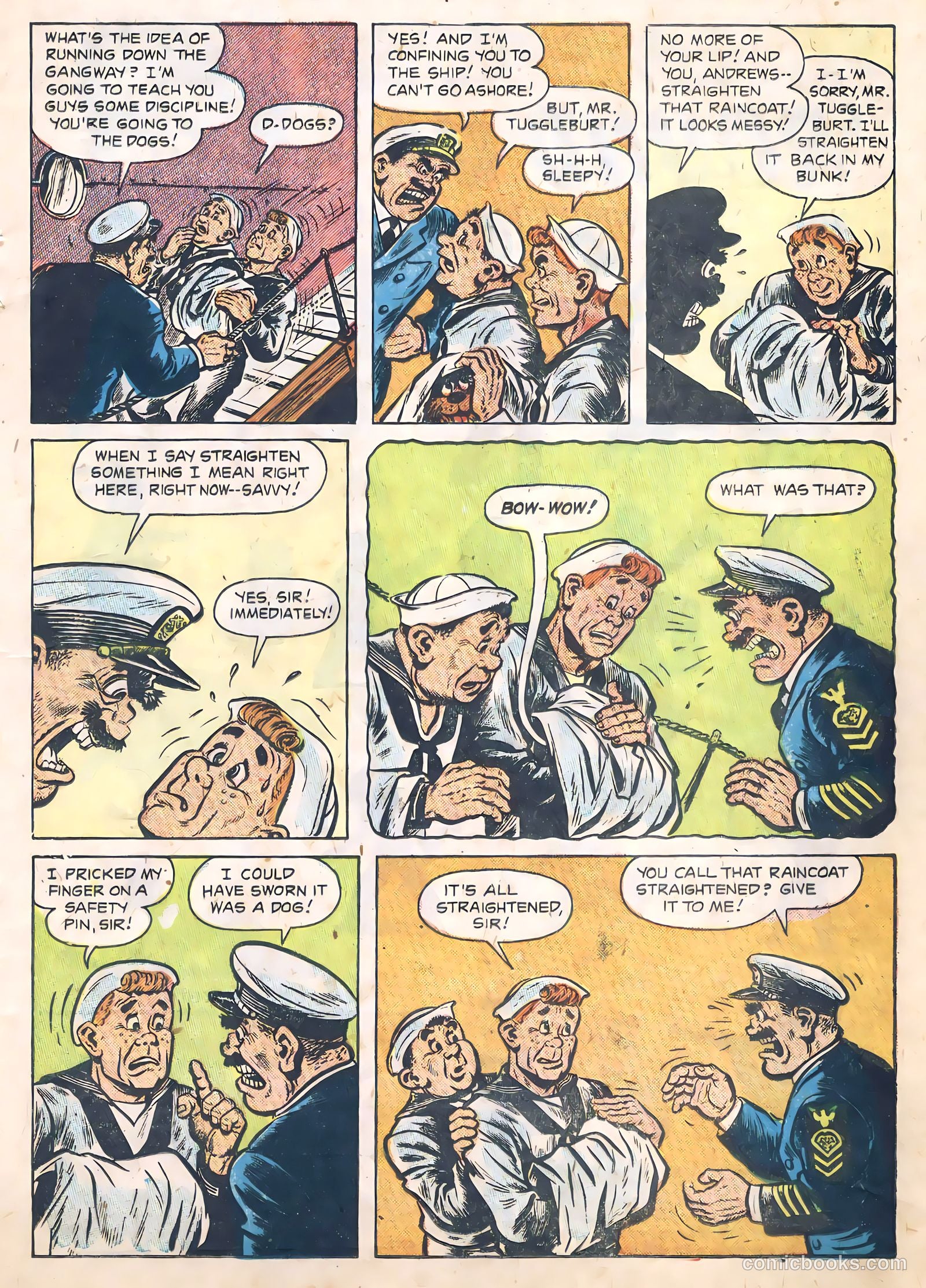 Anchors Andrews #1 (1953) — page 11 of 36