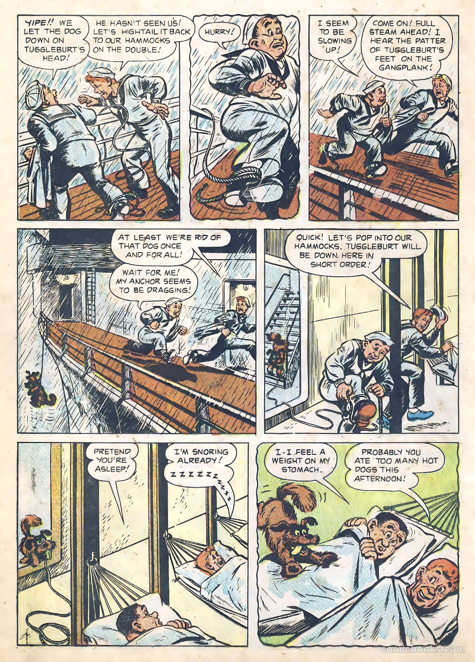 Anchors Andrews #1 (1953) — page 14 of 36