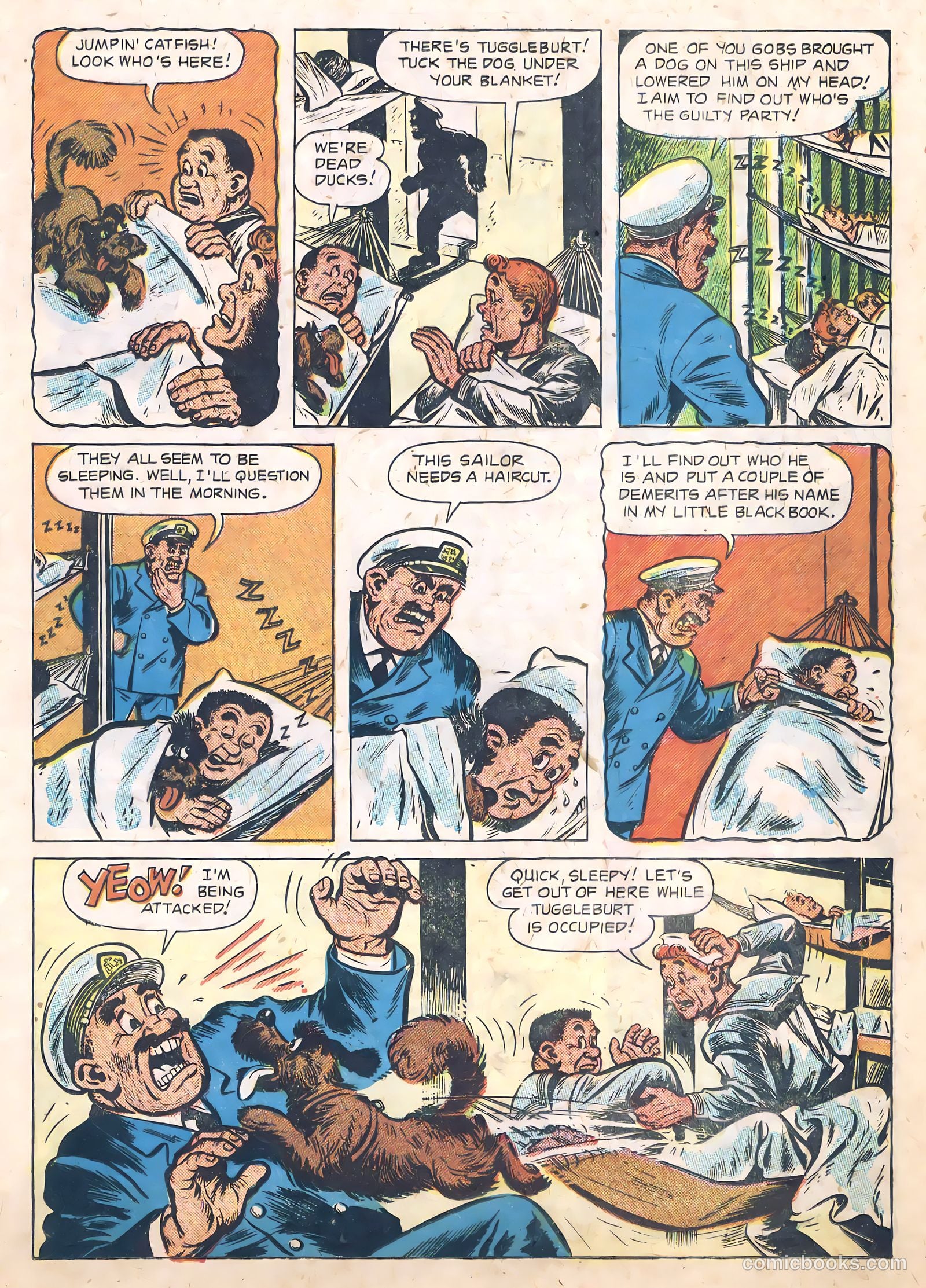 Anchors Andrews #1 (1953) — page 15 of 36