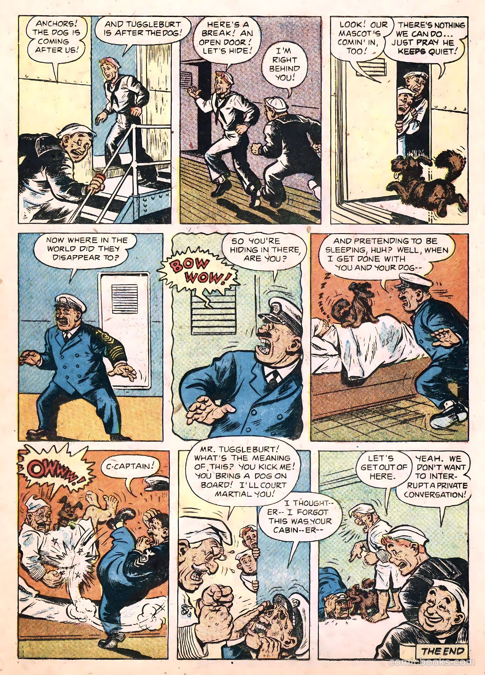 Anchors Andrews #1 (1953) — page 16 of 36