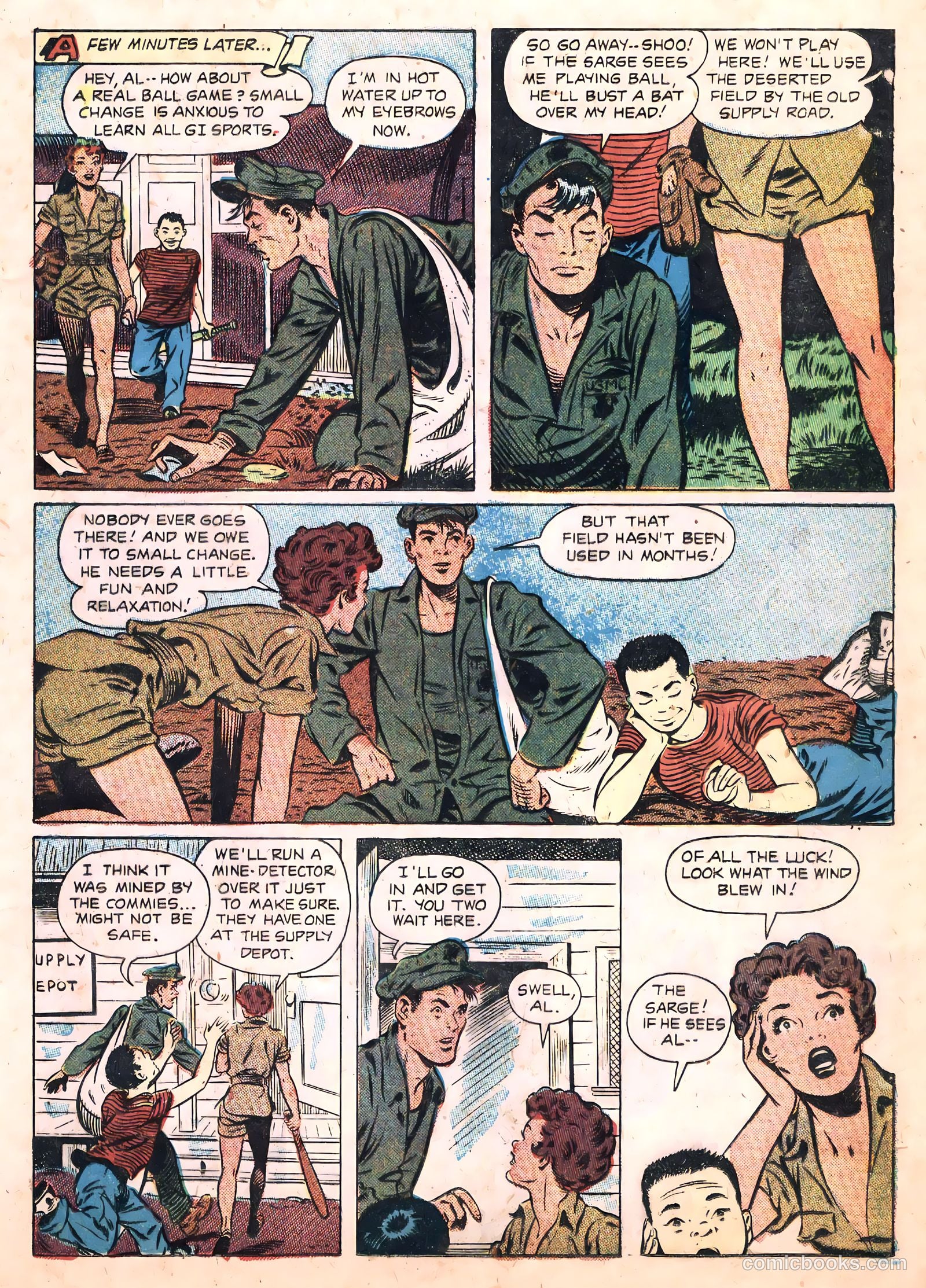 Anchors Andrews #1 (1953) — page 19 of 36