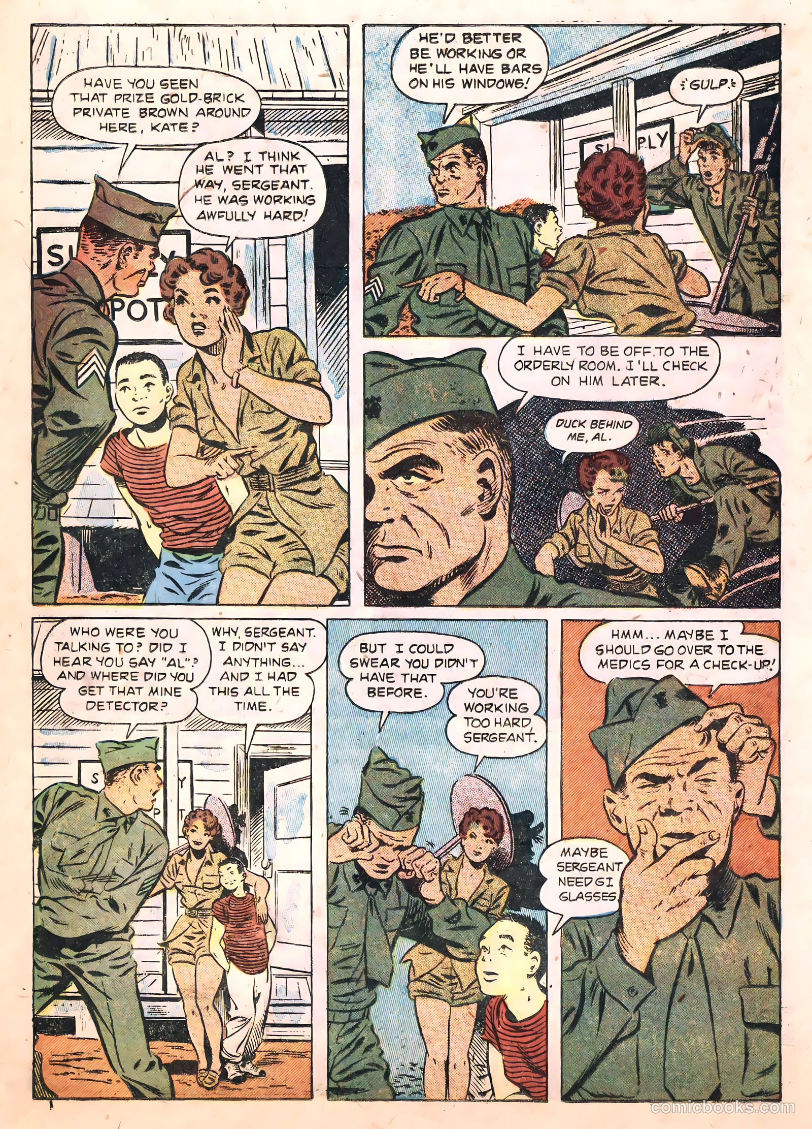 Anchors Andrews #1 (1953) — page 20 of 36